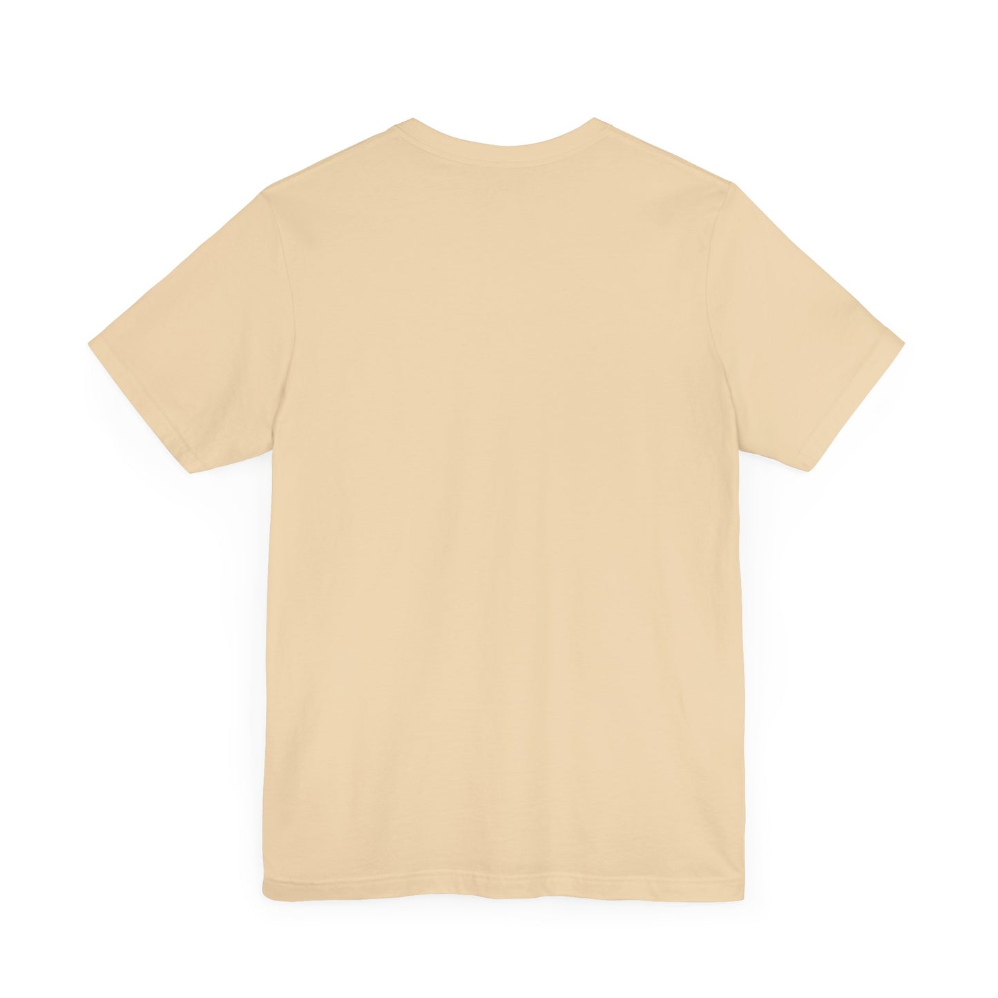 I Once Was Lost Adult Unisex Jersey Short Sleeve Tee in White, Soft Cream, Silver, and Heather Peach
