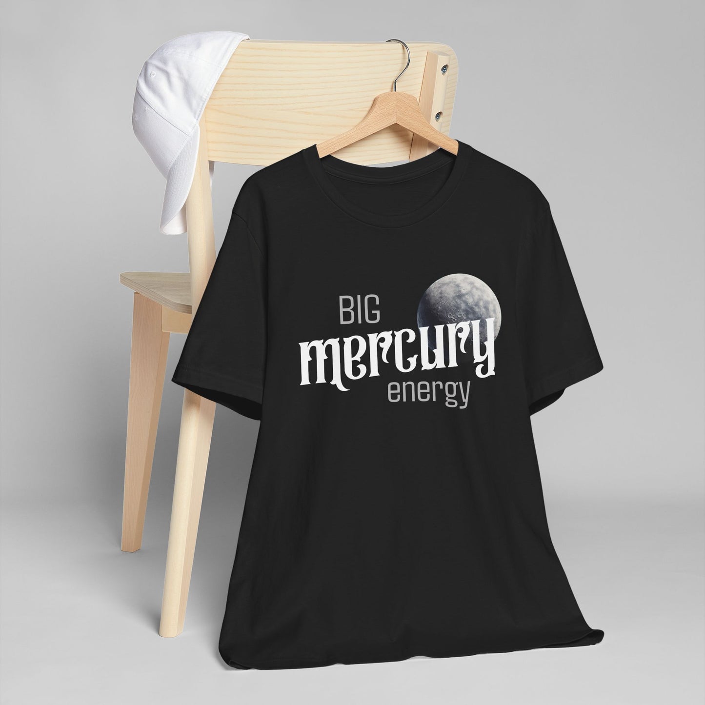 Big Mercury Energy Adult Unisex Jersey Short Sleeve Tee