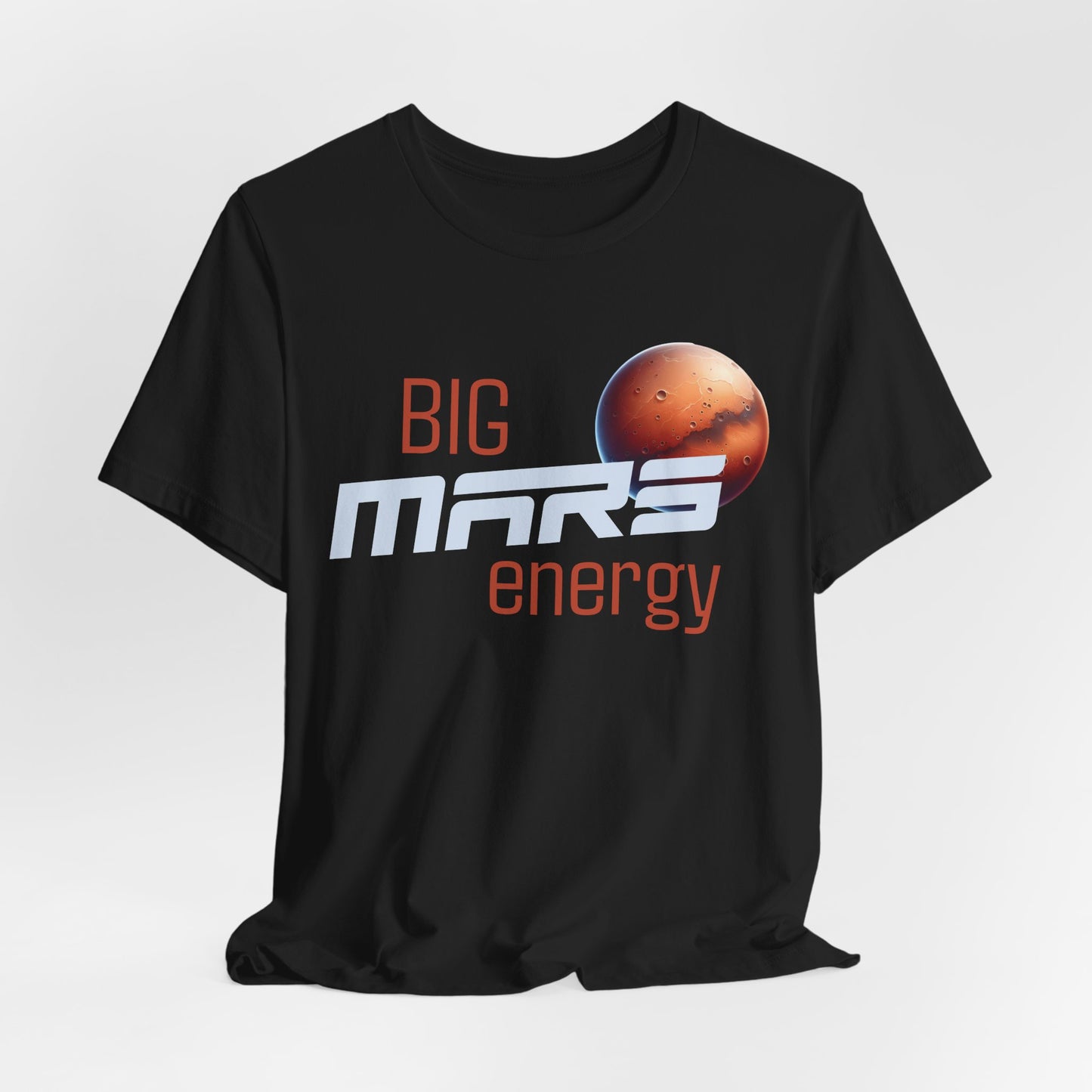 Big Mars Energy Adult Unisex Jersey Short Sleeve Tee