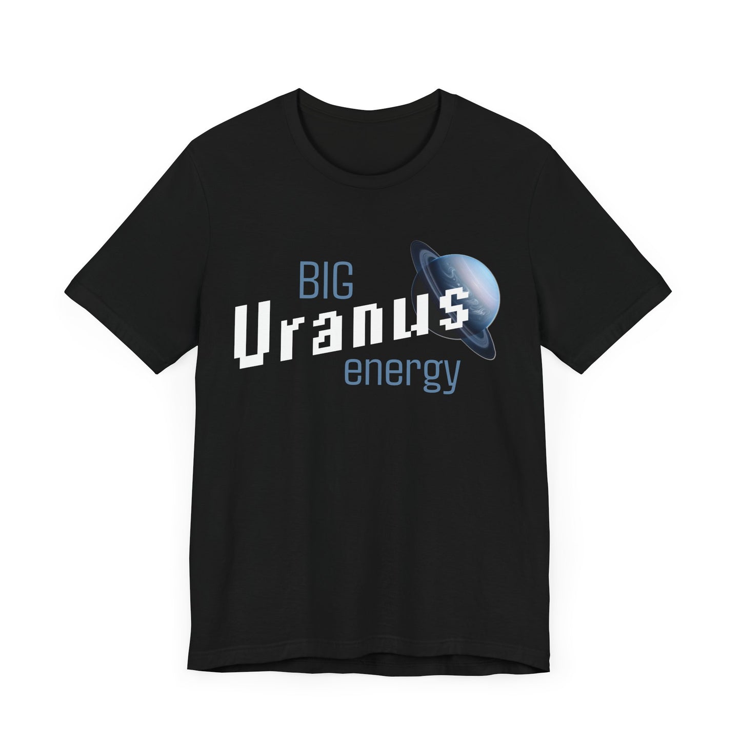 Big Uranus Energy Adult Unisex Jersey Short Sleeve Tee