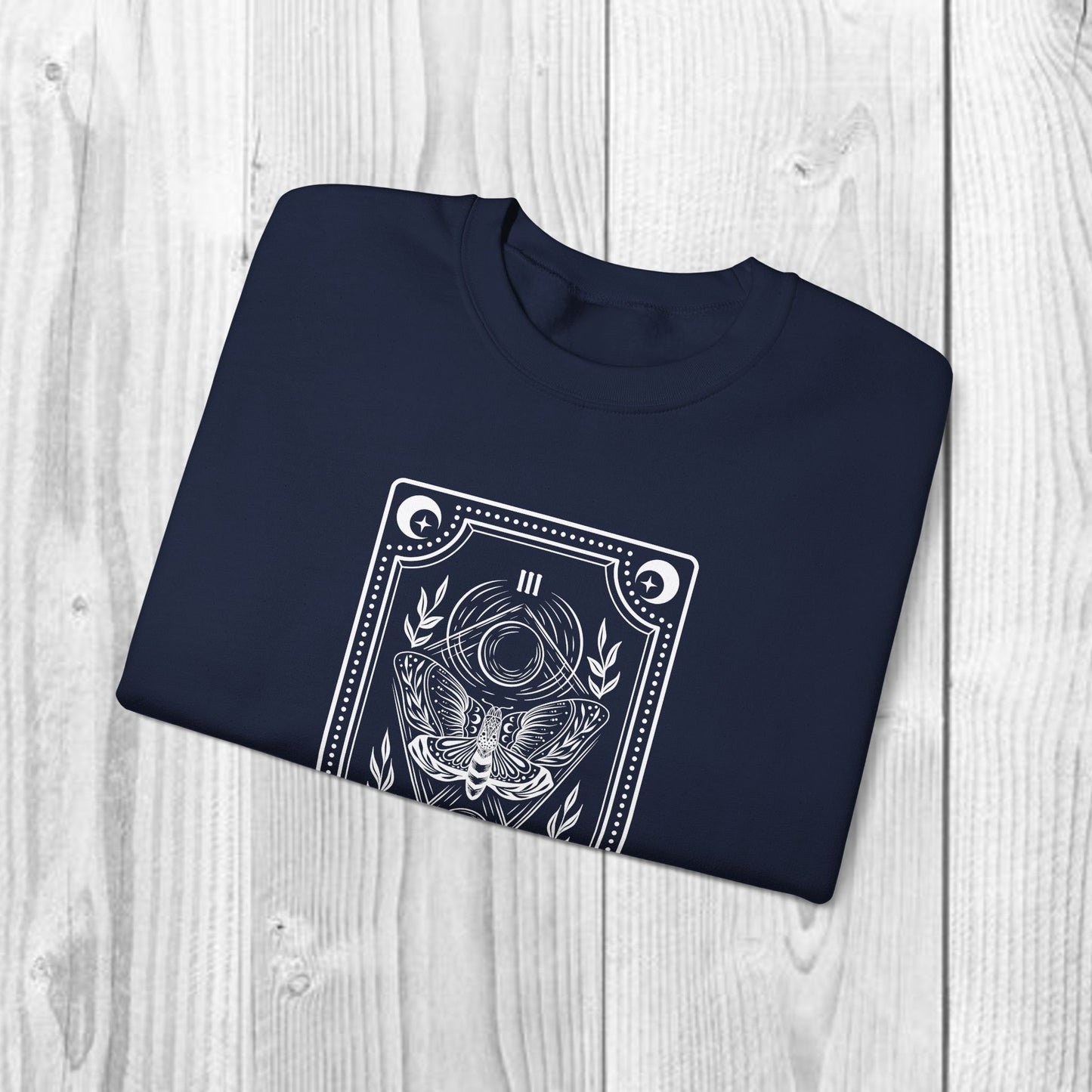 The Empress Tarot Adult Unisex Heavy Blend™ Crewneck Sweatshirt in 7 colors