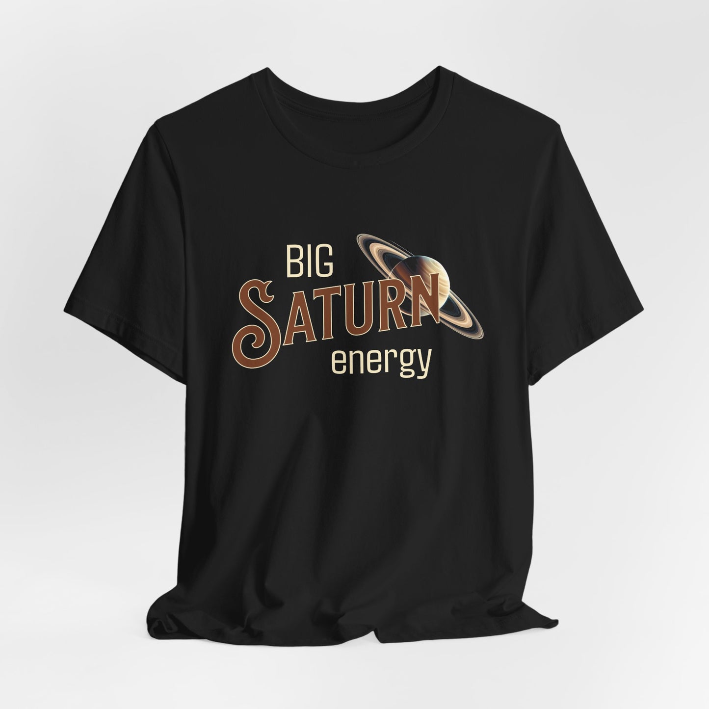 Big Saturn Energy Adult Unisex Jersey Short Sleeve Tee