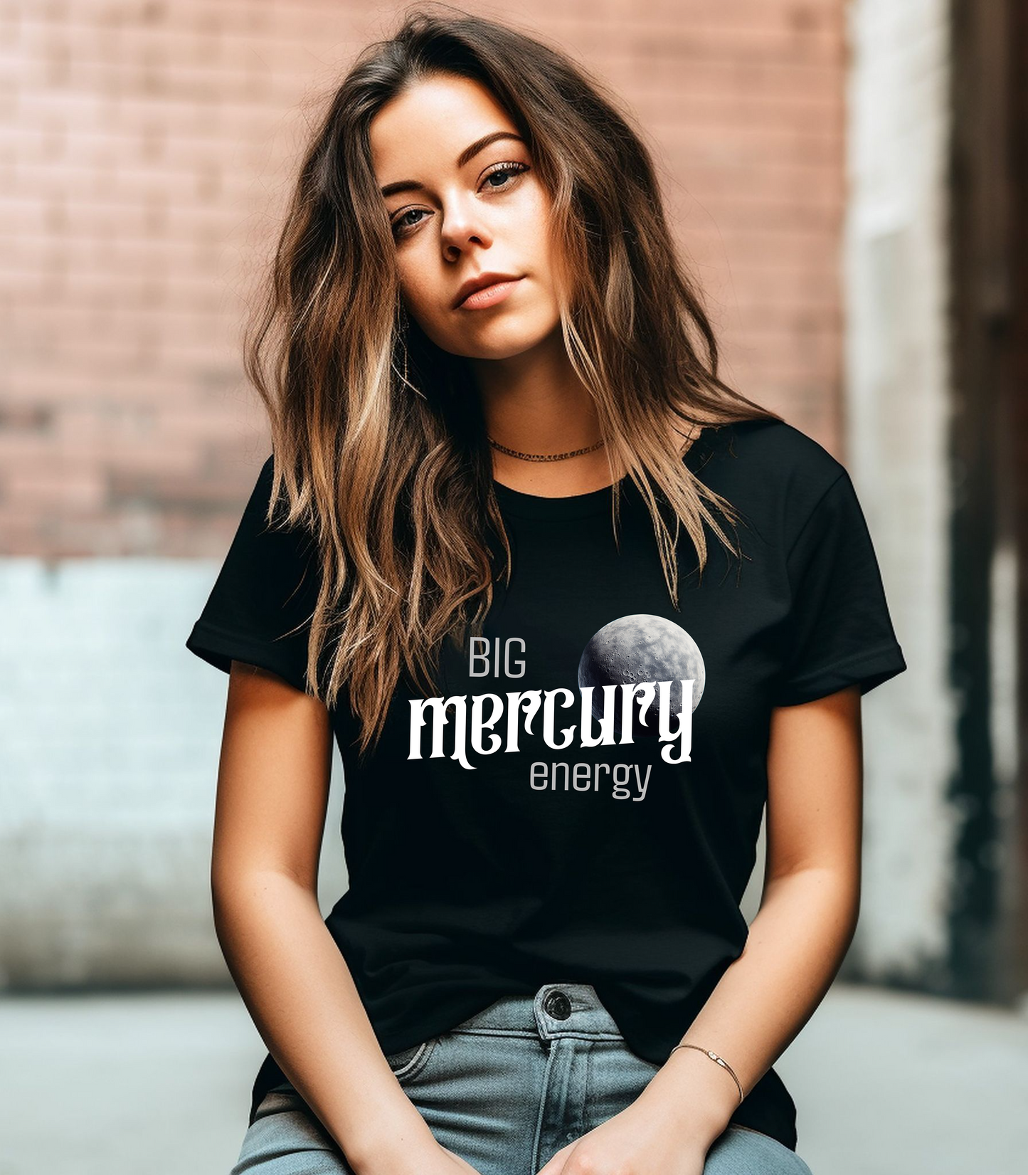 Big Mercury Energy Adult Unisex Jersey Short Sleeve Tee