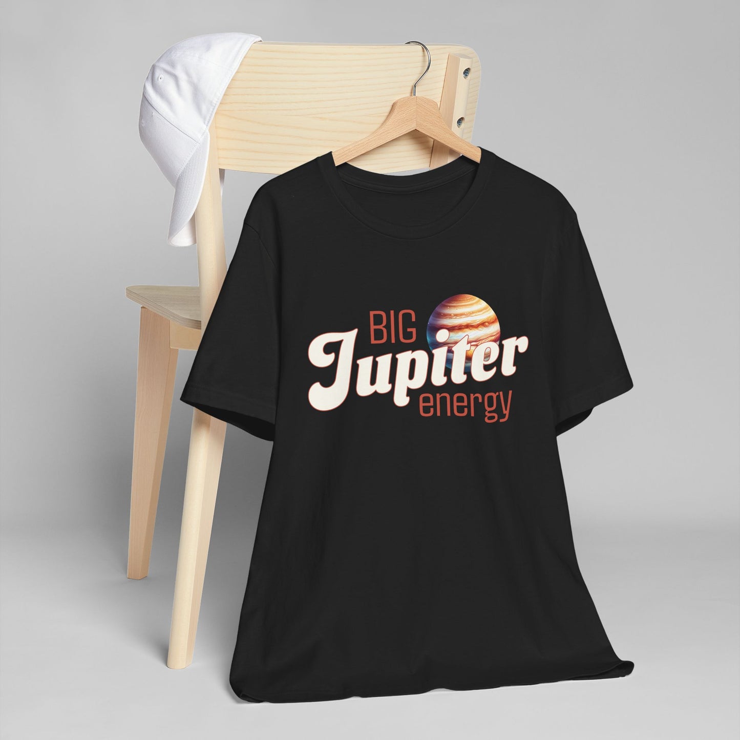 Big Jupiter Energy Adult Unisex Jersey Short Sleeve Tee