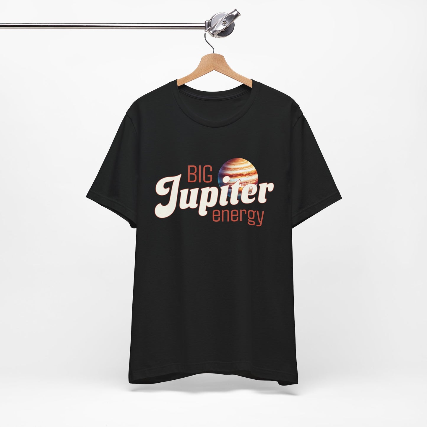 Big Jupiter Energy Adult Unisex Jersey Short Sleeve Tee