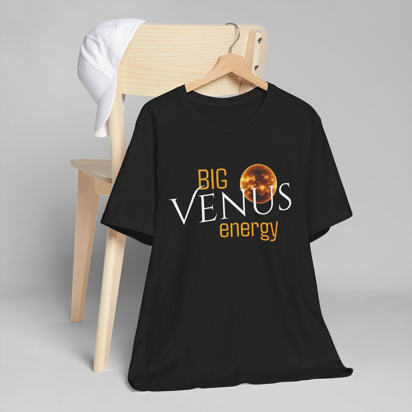 Big Venus Energy Adult Unisex Jersey Short Sleeve Tee