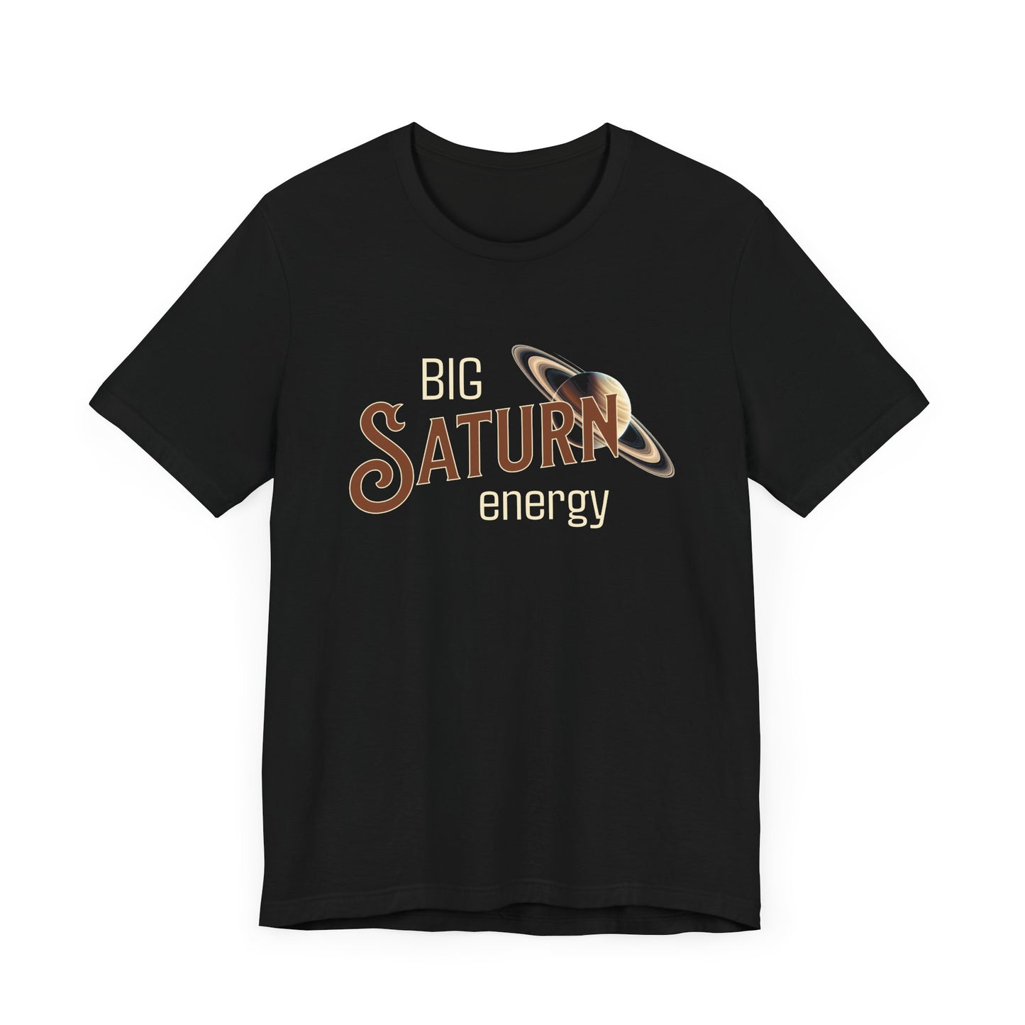 Big Saturn Energy Adult Unisex Jersey Short Sleeve Tee