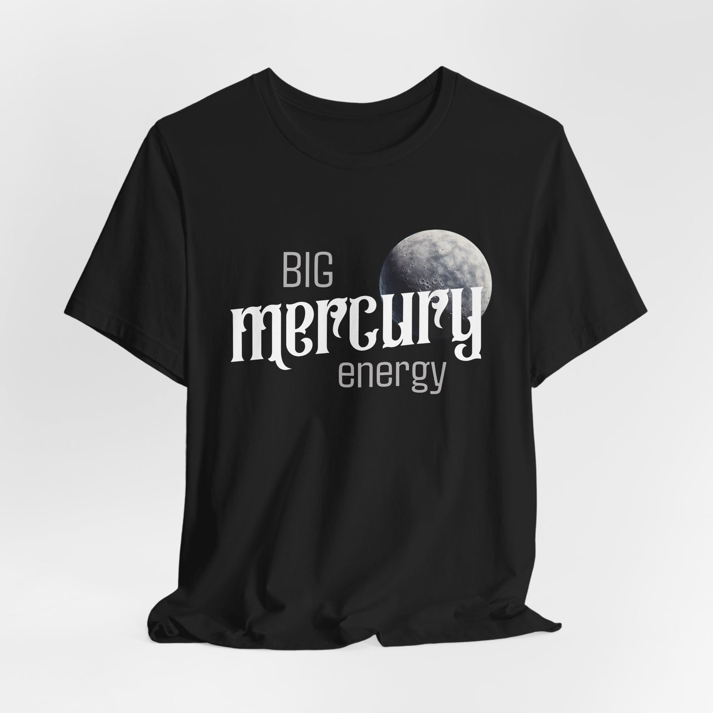 Big Mercury Energy Adult Unisex Jersey Short Sleeve Tee