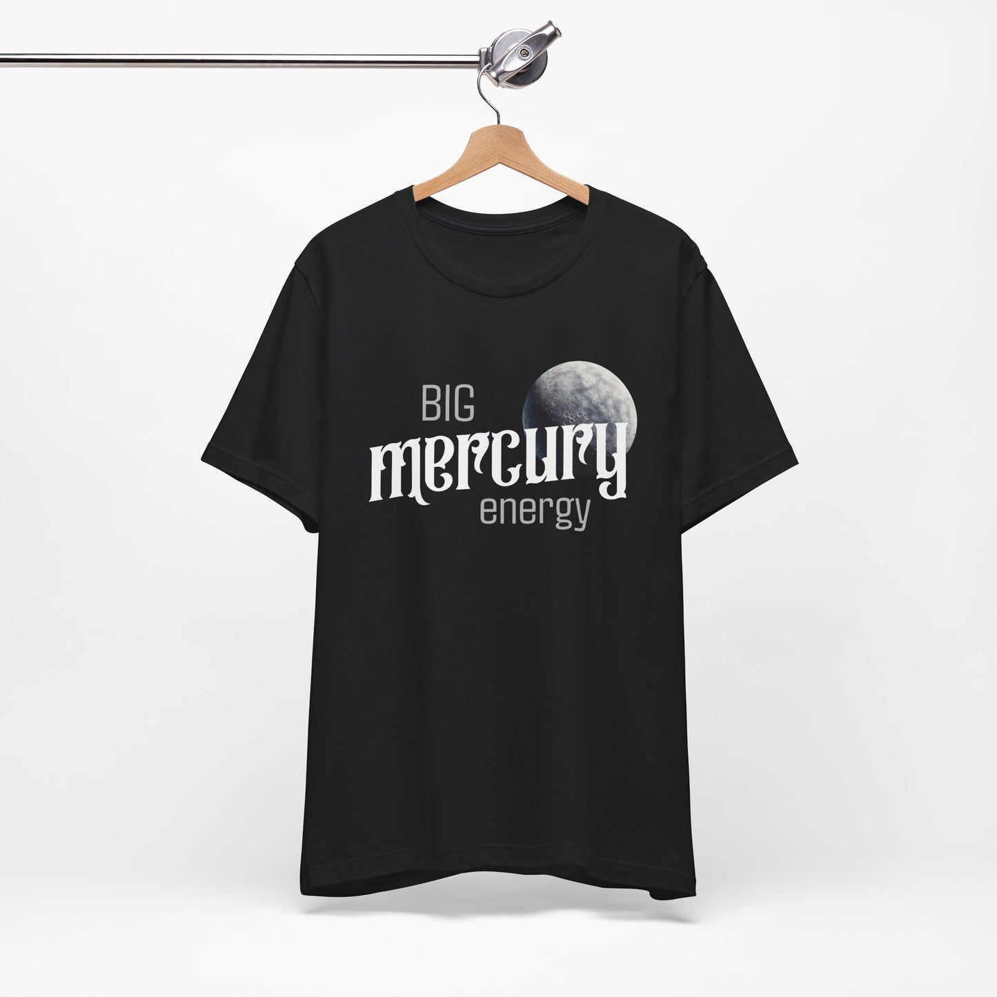 Big Mercury Energy Adult Unisex Jersey Short Sleeve Tee