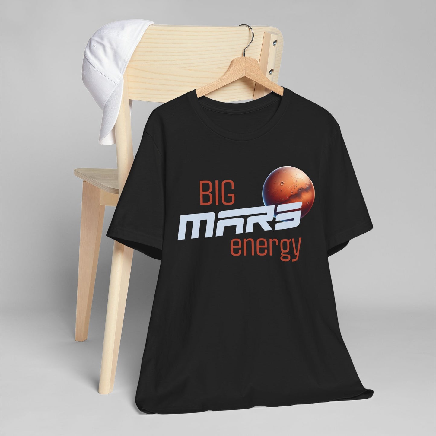 Big Mars Energy Adult Unisex Jersey Short Sleeve Tee
