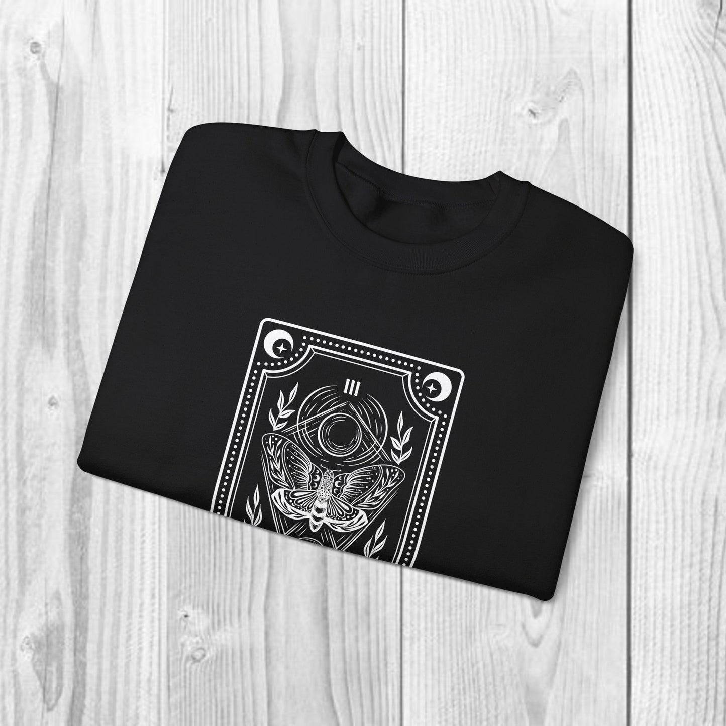The Empress Tarot Adult Unisex Heavy Blend™ Crewneck Sweatshirt in 7 colors