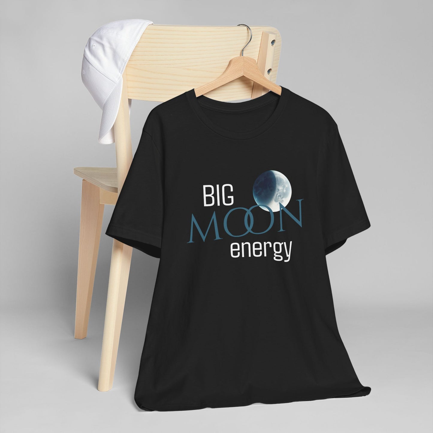 Big Moon Energy Adult Unisex Jersey Short Sleeve Tee