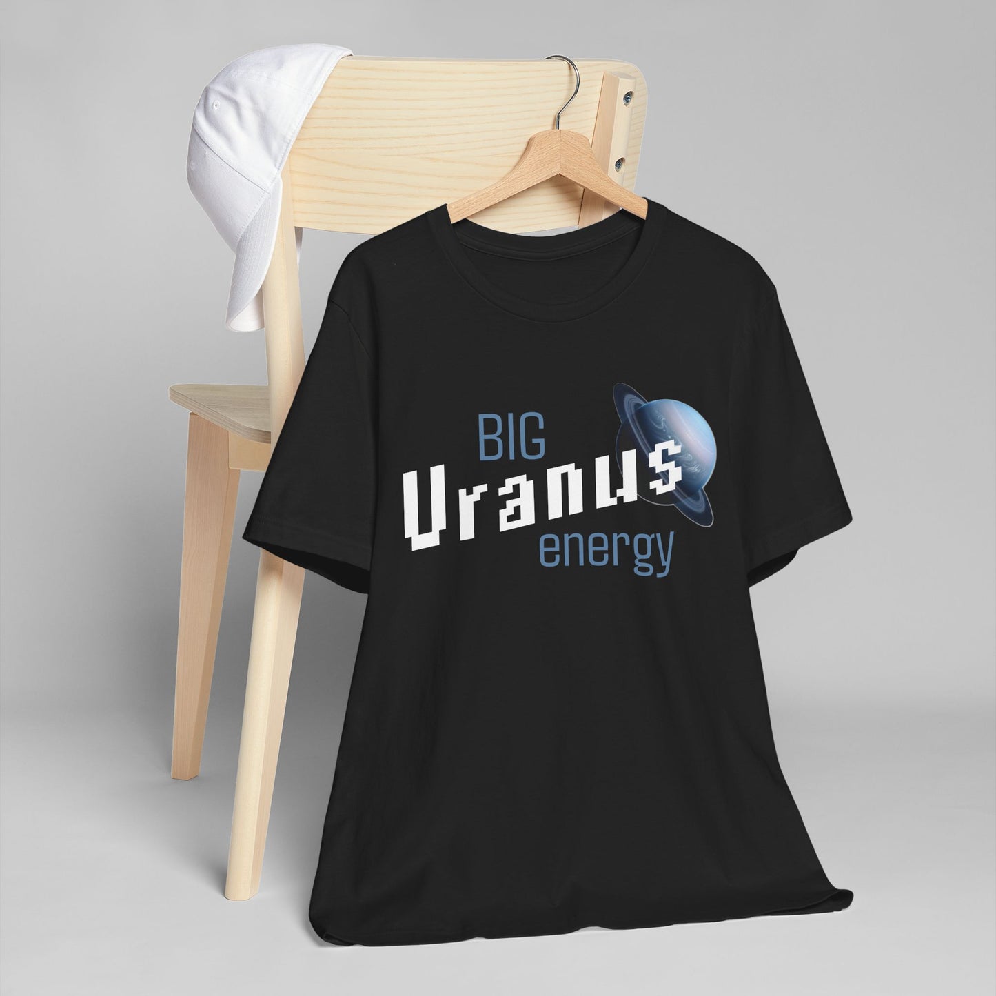 Big Uranus Energy Adult Unisex Jersey Short Sleeve Tee