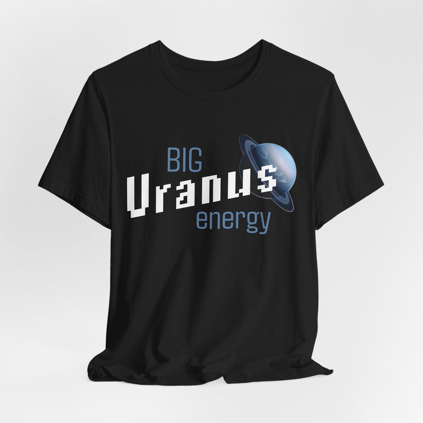 Big Uranus Energy Adult Unisex Jersey Short Sleeve Tee