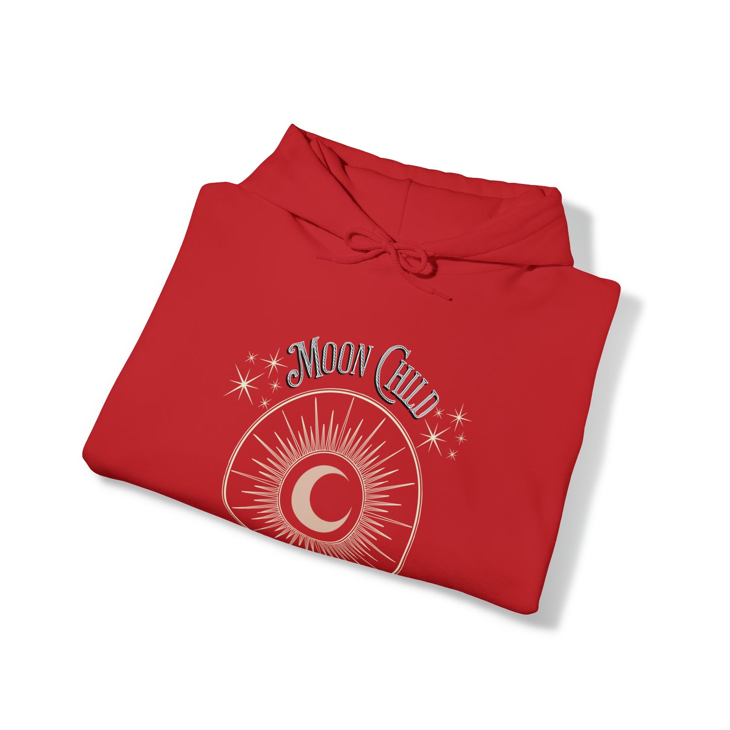 SolLingo Hoodie Moon Child Adult Unisex Heavy Blend™ Hooded Sweatshirt in 8 colors