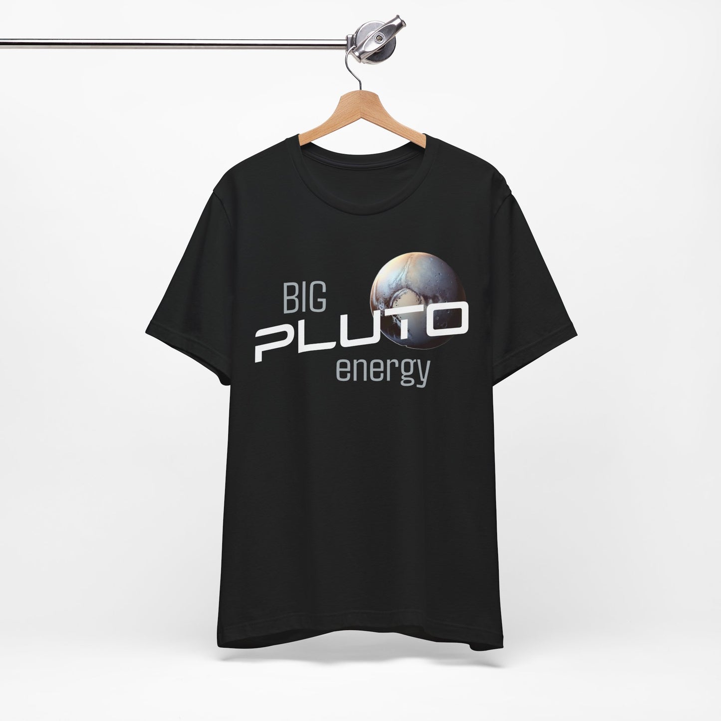 Big Pluto Energy Unisex Jersey Short Sleeve Tee