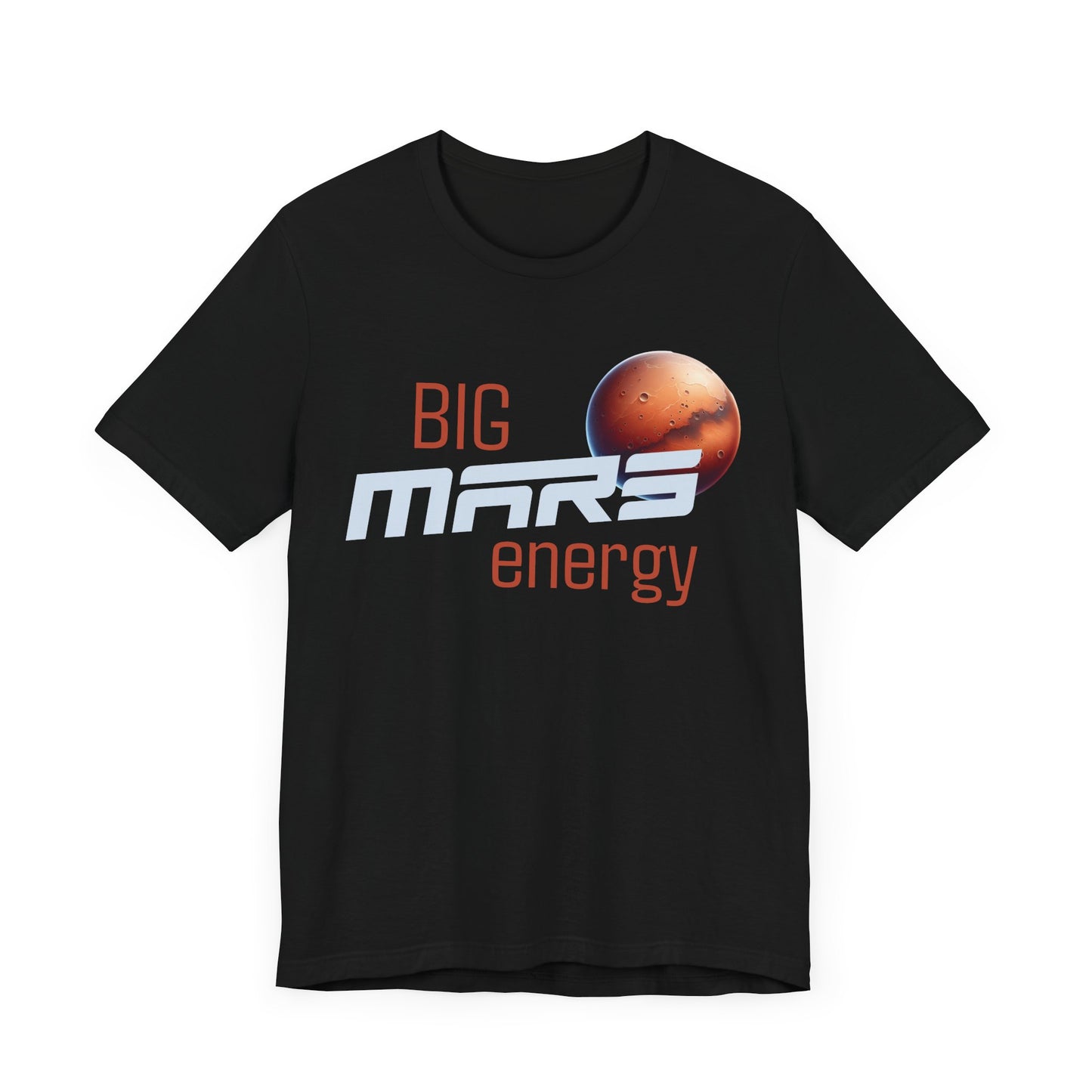 Big Mars Energy Adult Unisex Jersey Short Sleeve Tee