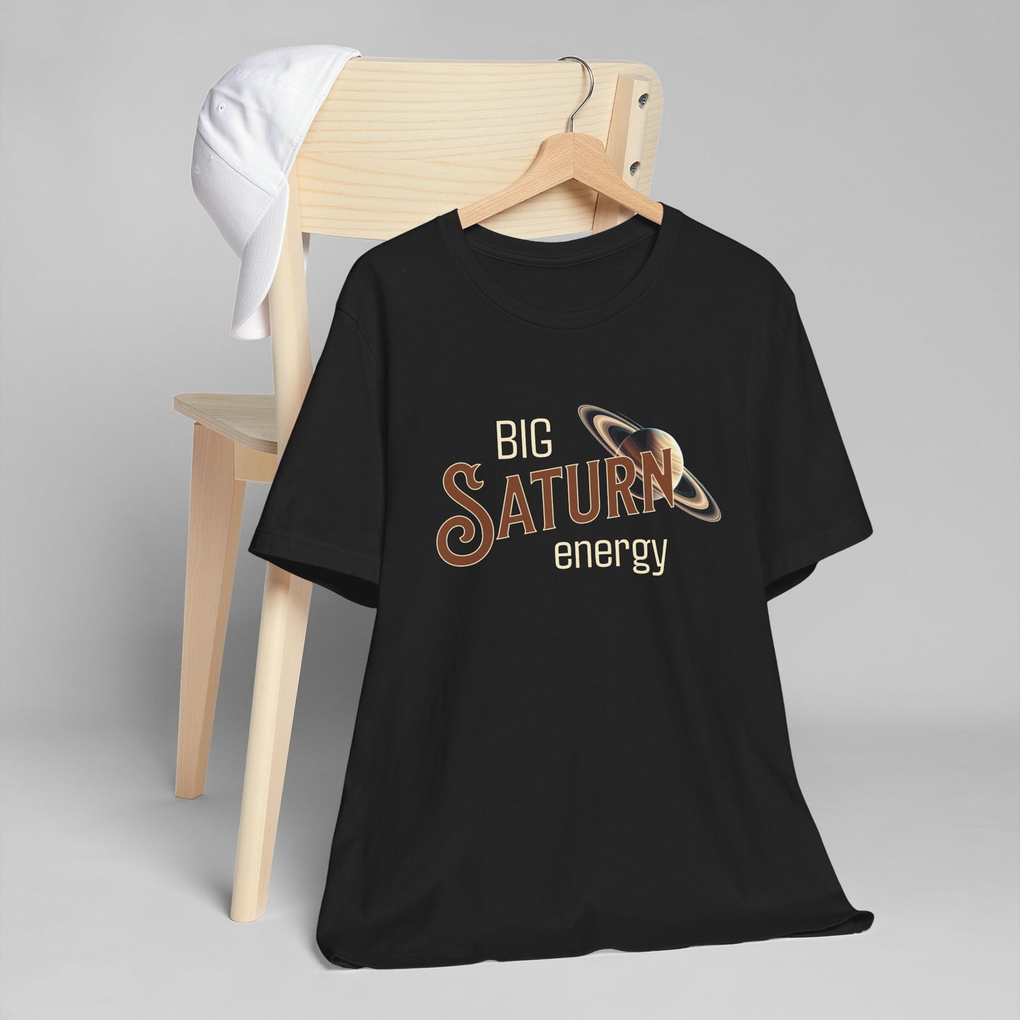 Big Saturn Energy Adult Unisex Jersey Short Sleeve Tee