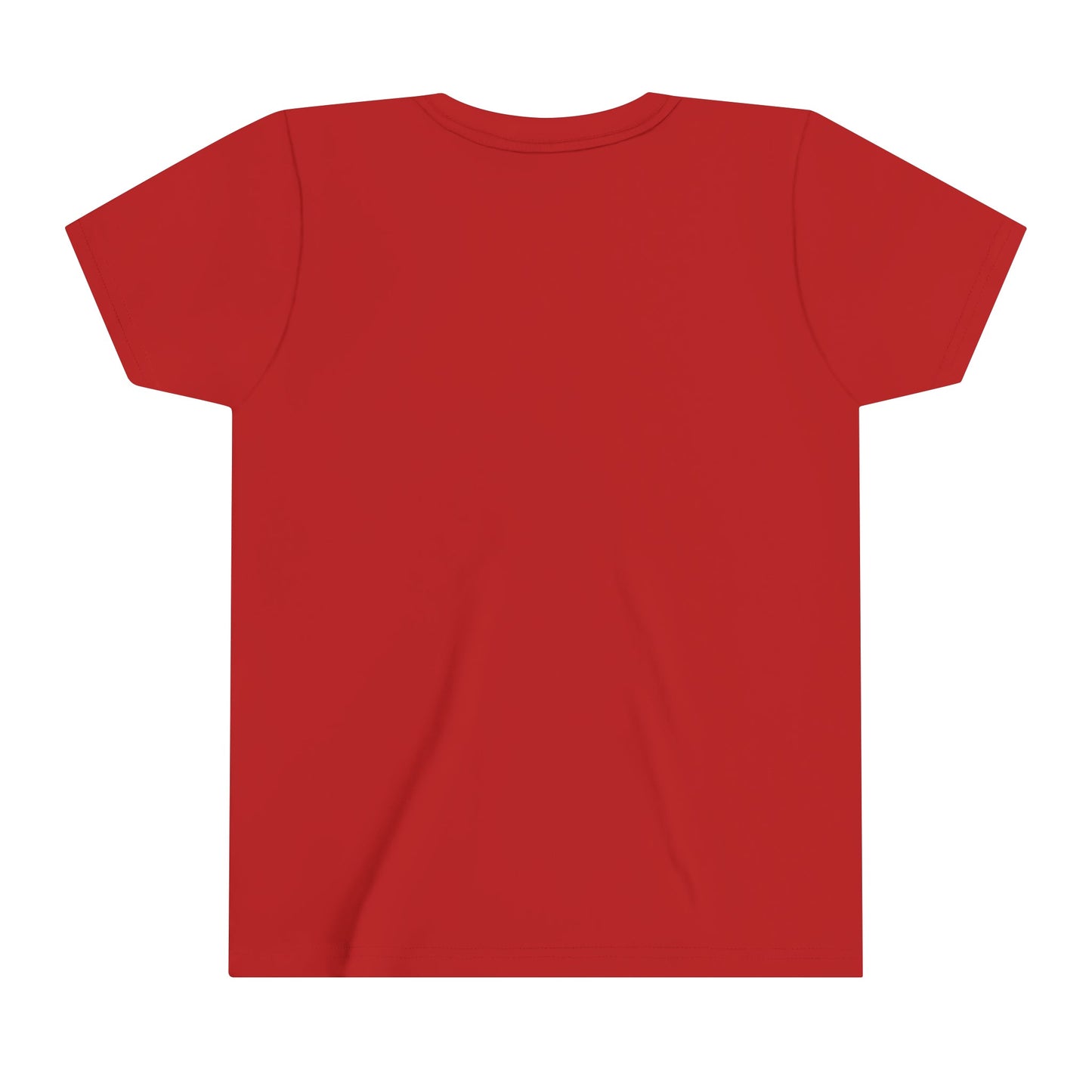 Glasgow Scotties Montana Plaid Youth Tee in Red and Black