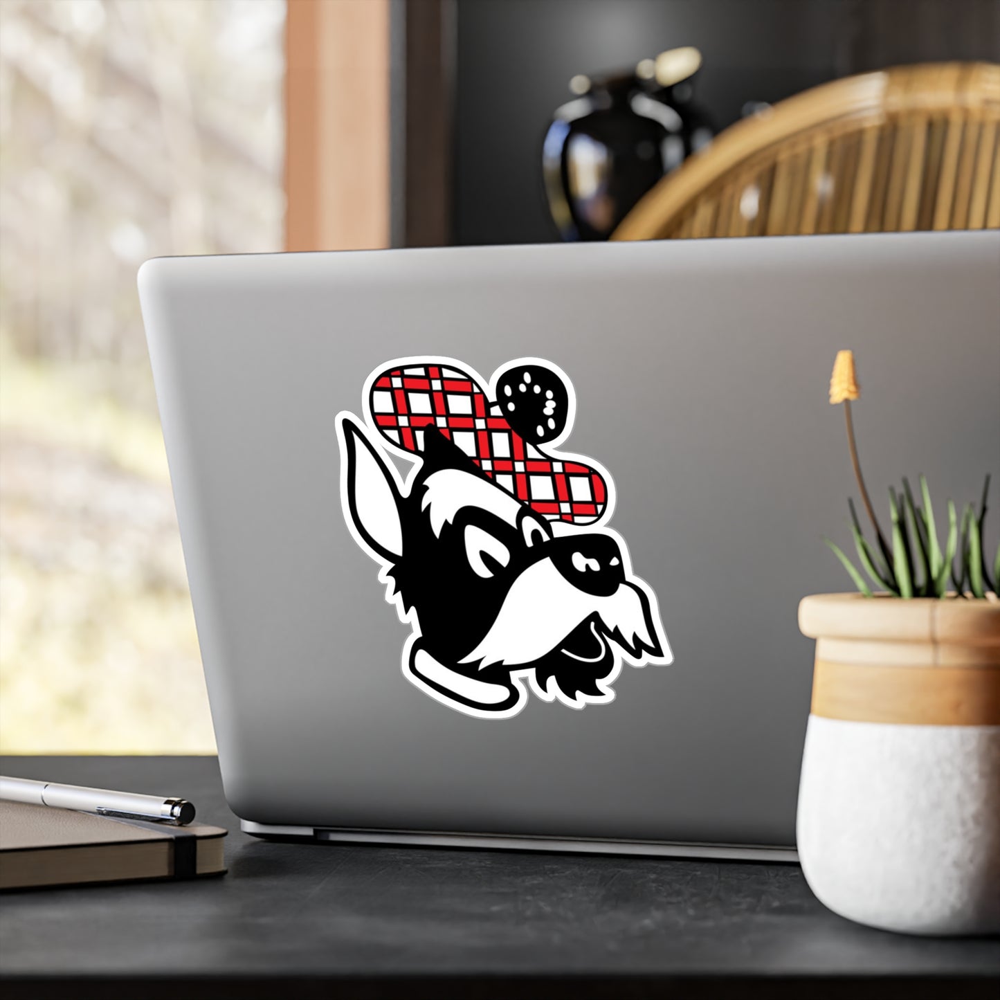 Glasgow Scotties Kiss-Cut Vinyl Decal in 4 sizes