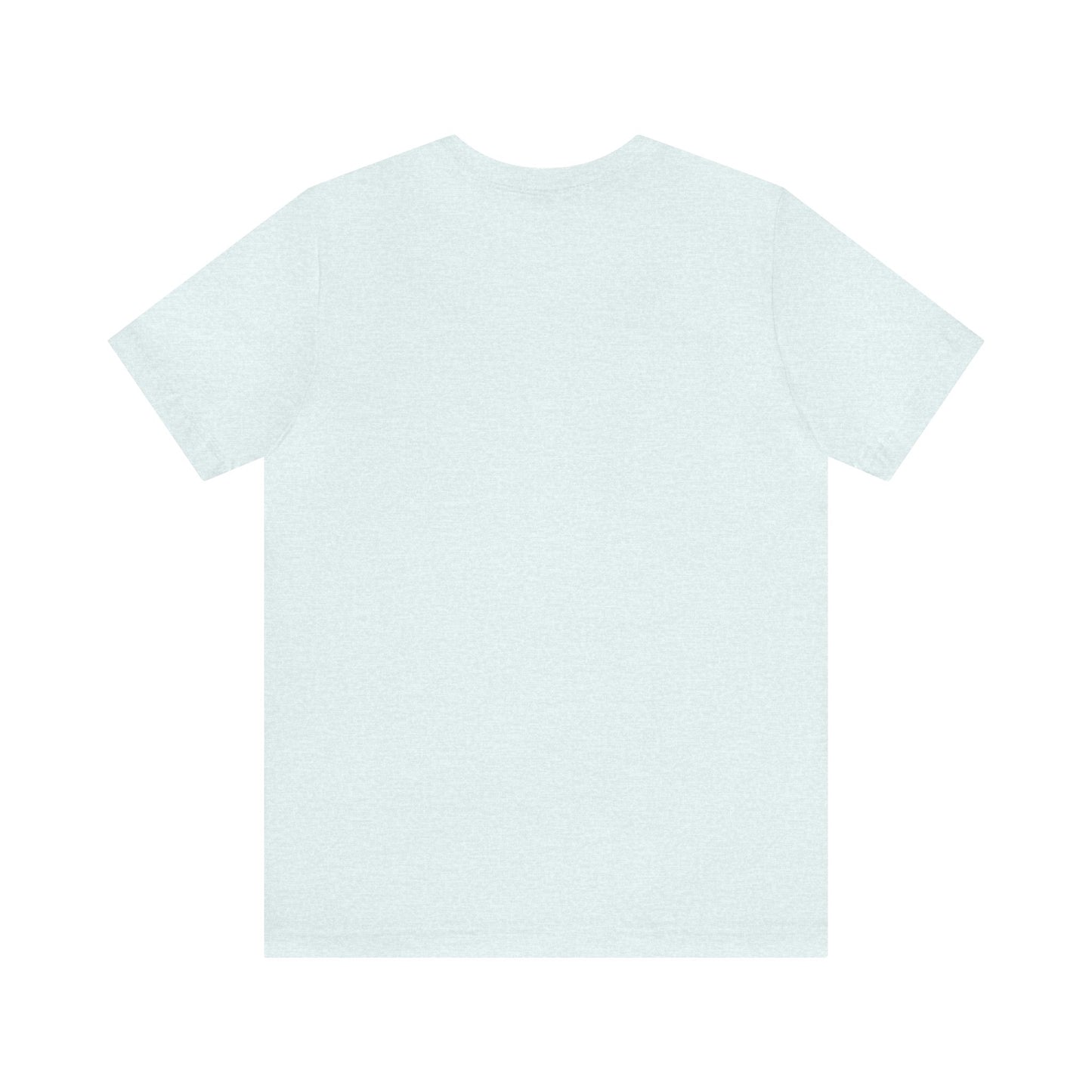 SolLingo Be YOU Adult Unisex Jersey Short Sleeve Tee in White, Ice Blue, Natural or Silver