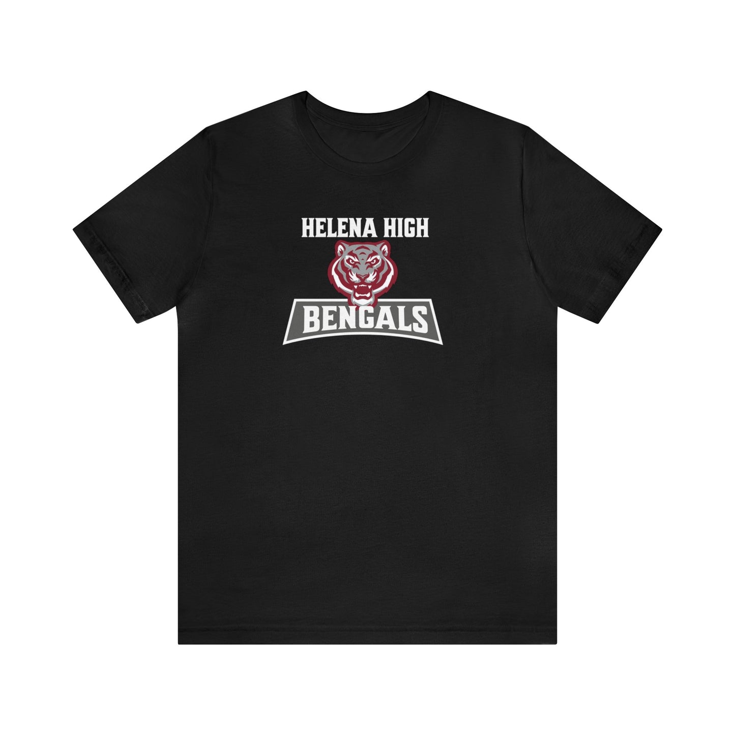 Helena High Bengals Mascot Unisex Jersey Short Sleeve Tee