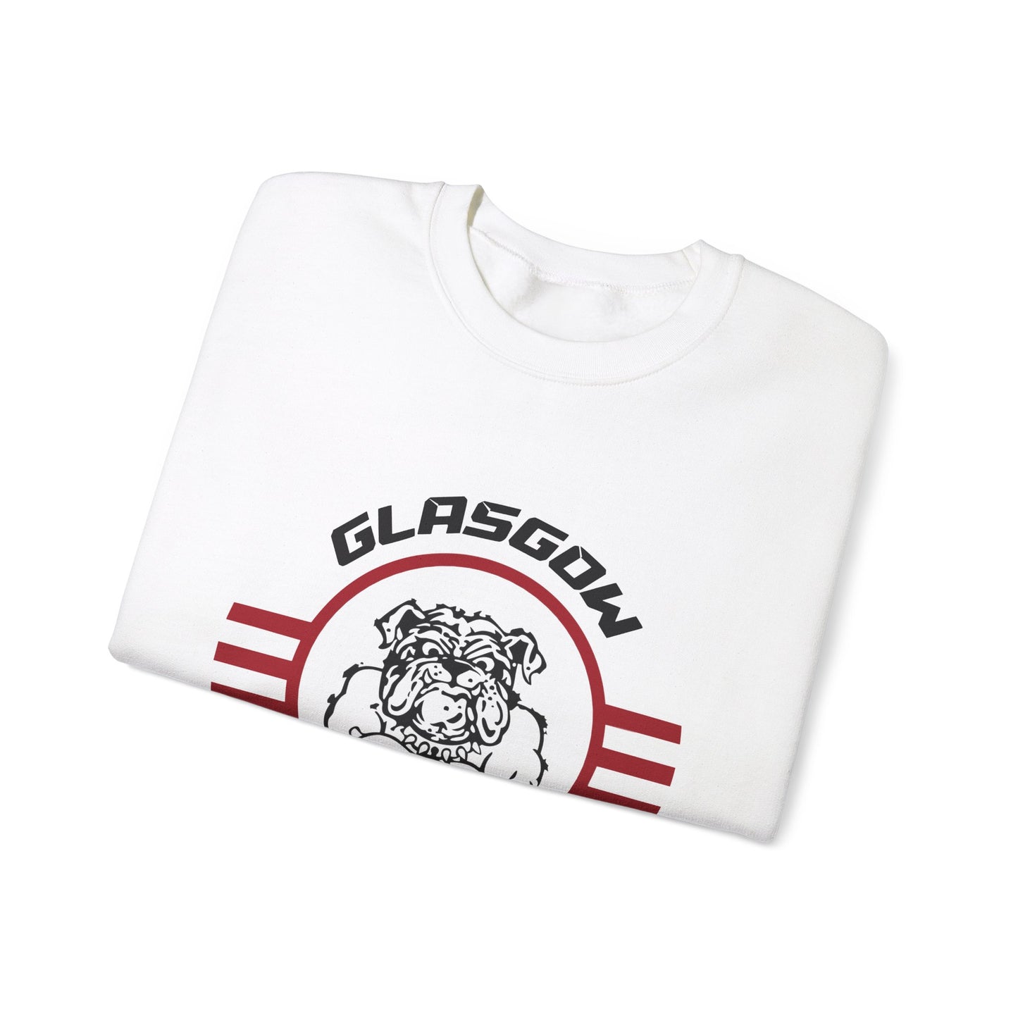 Glasgow Ice Dawgs Adult Unisex Heavy Blend™ Crewneck Sweatshirt in Black, Sport Grey, Dark Heather or White