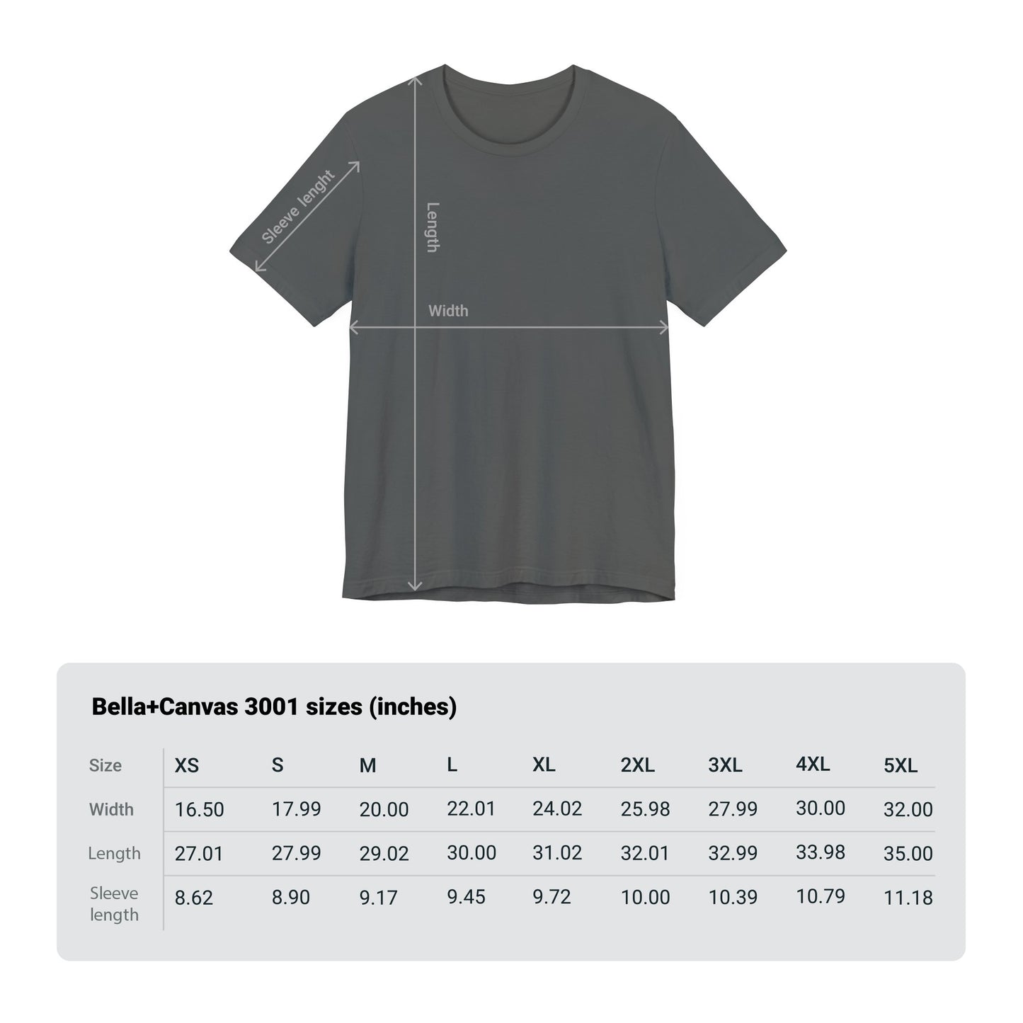 SolLingo That's SUS Adult Unisex Jersey Short Sleeve Tee in White, Black, Heather Ice Blue, Athletic Heather, Asphalt, and Ash