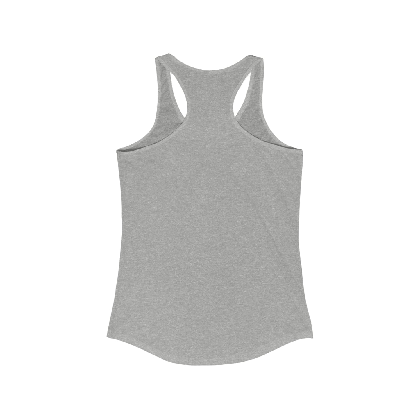 Naked Acres Hi-Line Life MT Women's Ideal Racerback Tank in Black, Heather Grey, Warm Grey, Military Green, and Indigo