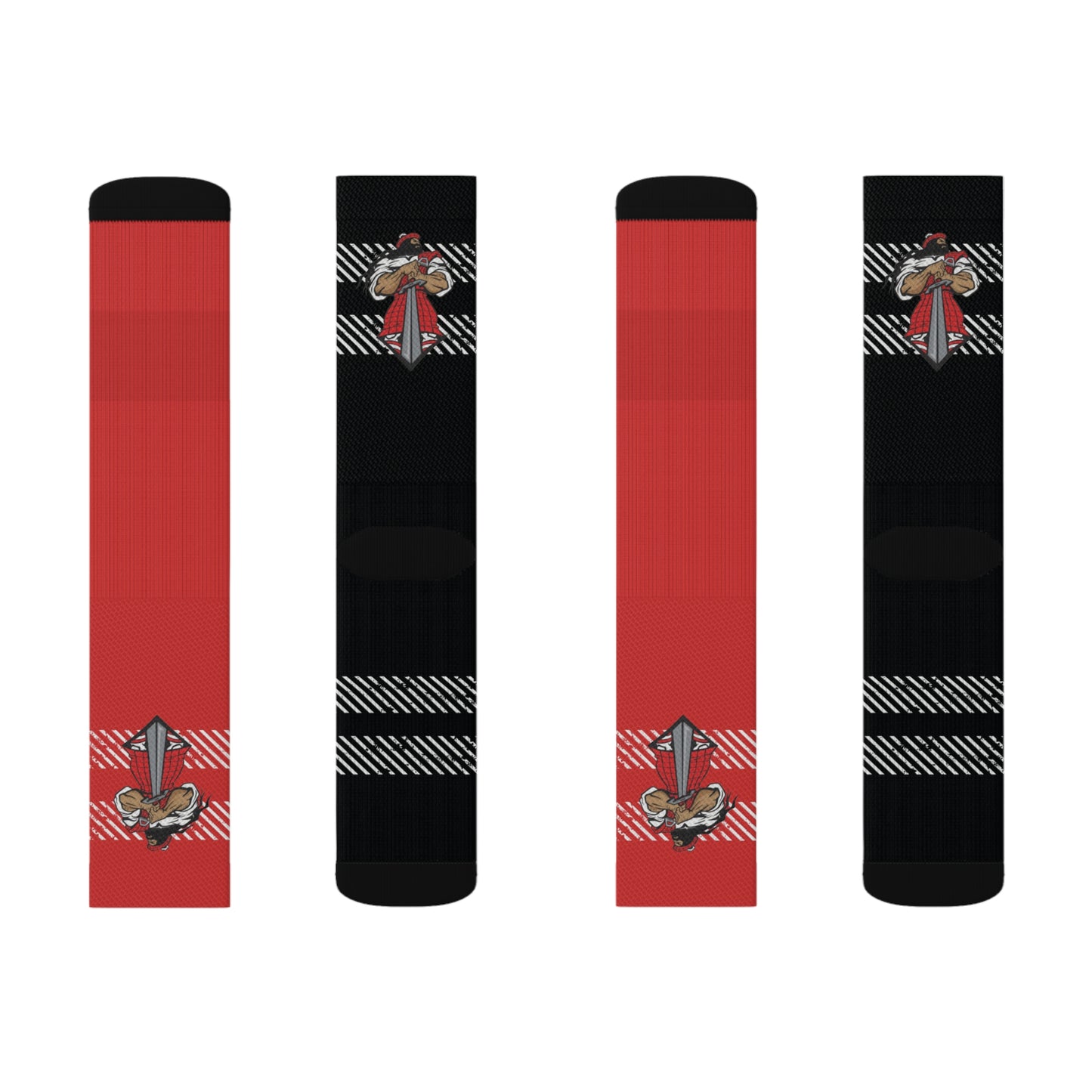 Glasgow Highlander Logo Sublimation Socks