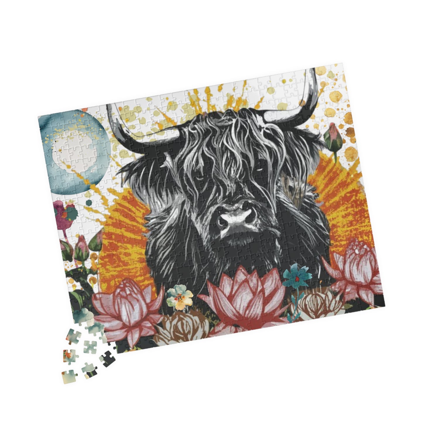 Puzzle- Hippy Highlander (110, 252, 520, 1014-piece)