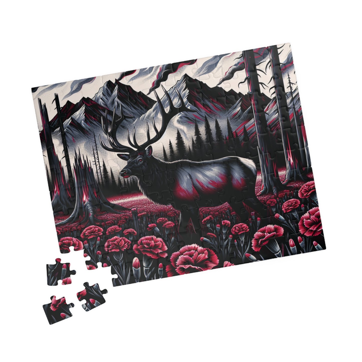 Puzzle- Phantom Elk (110, 252, 520, 1014-piece)