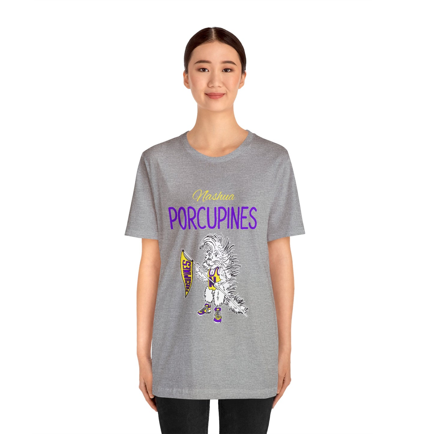 Nashua Porcupines Unisex Jersey Short Sleeve Tee