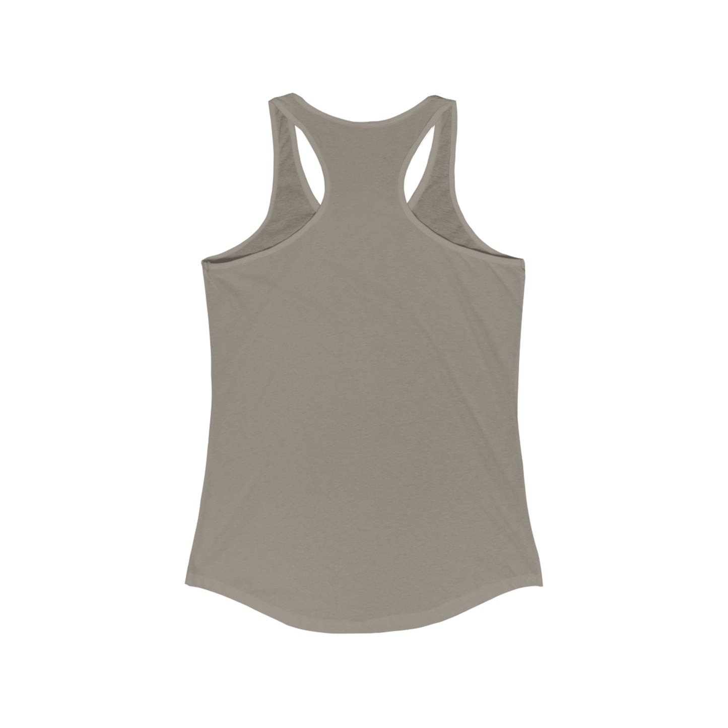 Naked Acres Hi-Line Life MT Women's Ideal Racerback Tank in Black, Heather Grey, Warm Grey, Military Green, and Indigo