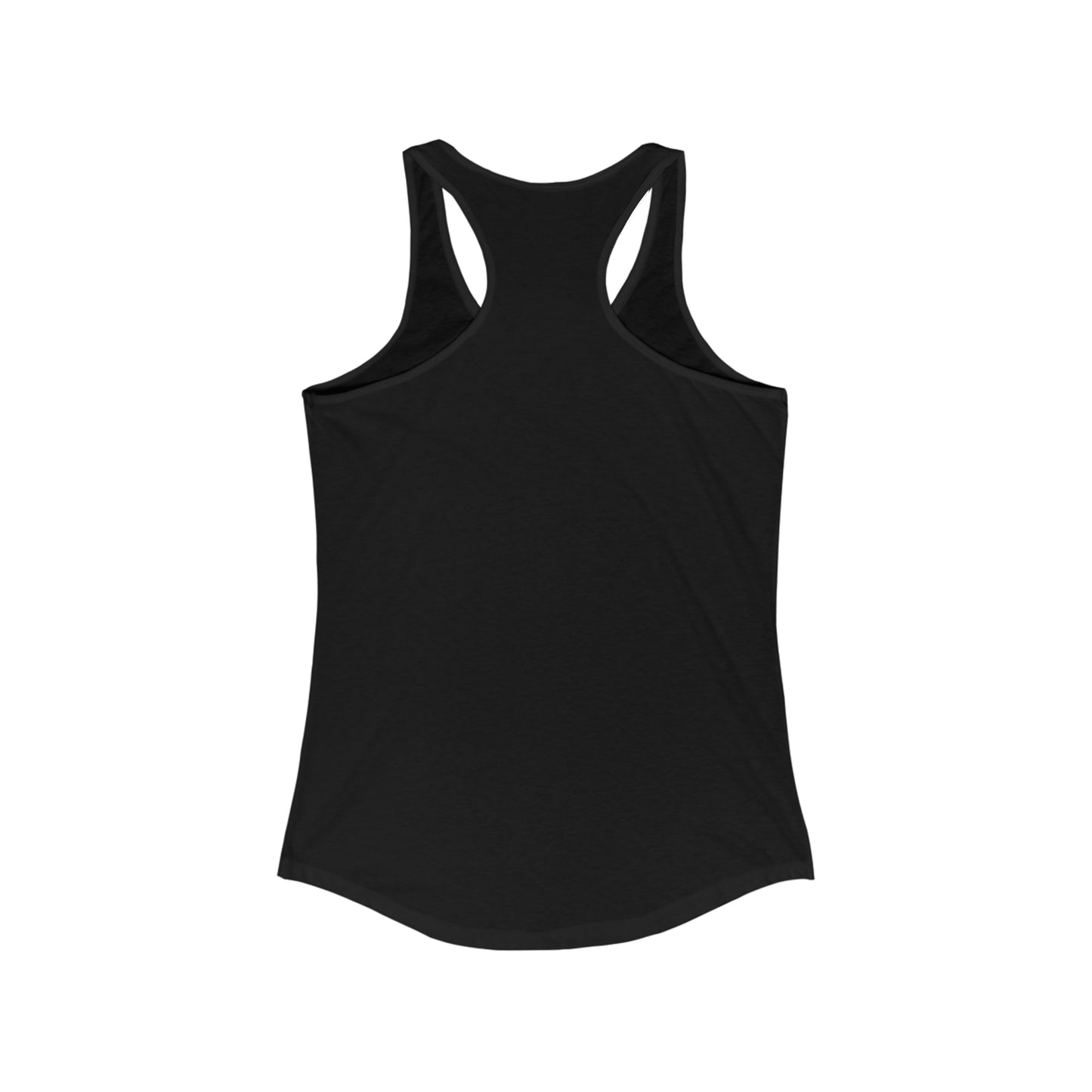 Naked Acres Hi-Line Life MT Women's Ideal Racerback Tank in Black, Heather Grey, Warm Grey, Military Green, and Indigo