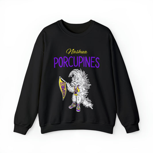 Nashua Porcupines Unisex Heavy Blend™ Crewneck Sweatshirt