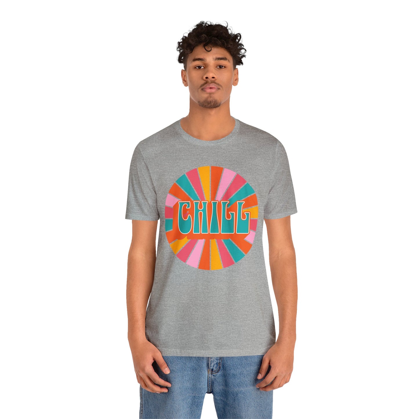 SolLingo Tee Chill Adult Unisex Jersey Short Sleeve Tee Available in 11 colors