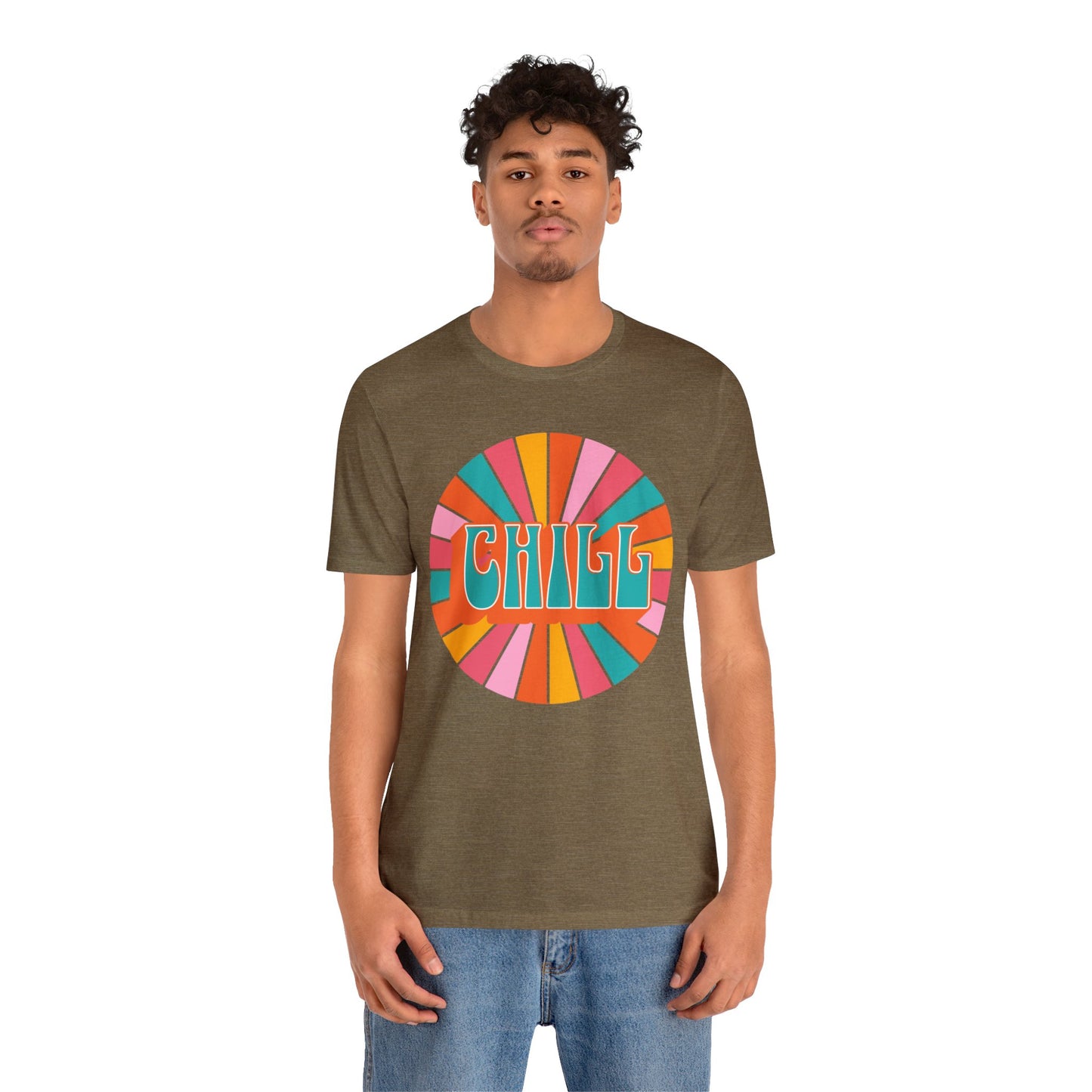 SolLingo Tee Chill Adult Unisex Jersey Short Sleeve Tee Available in 11 colors