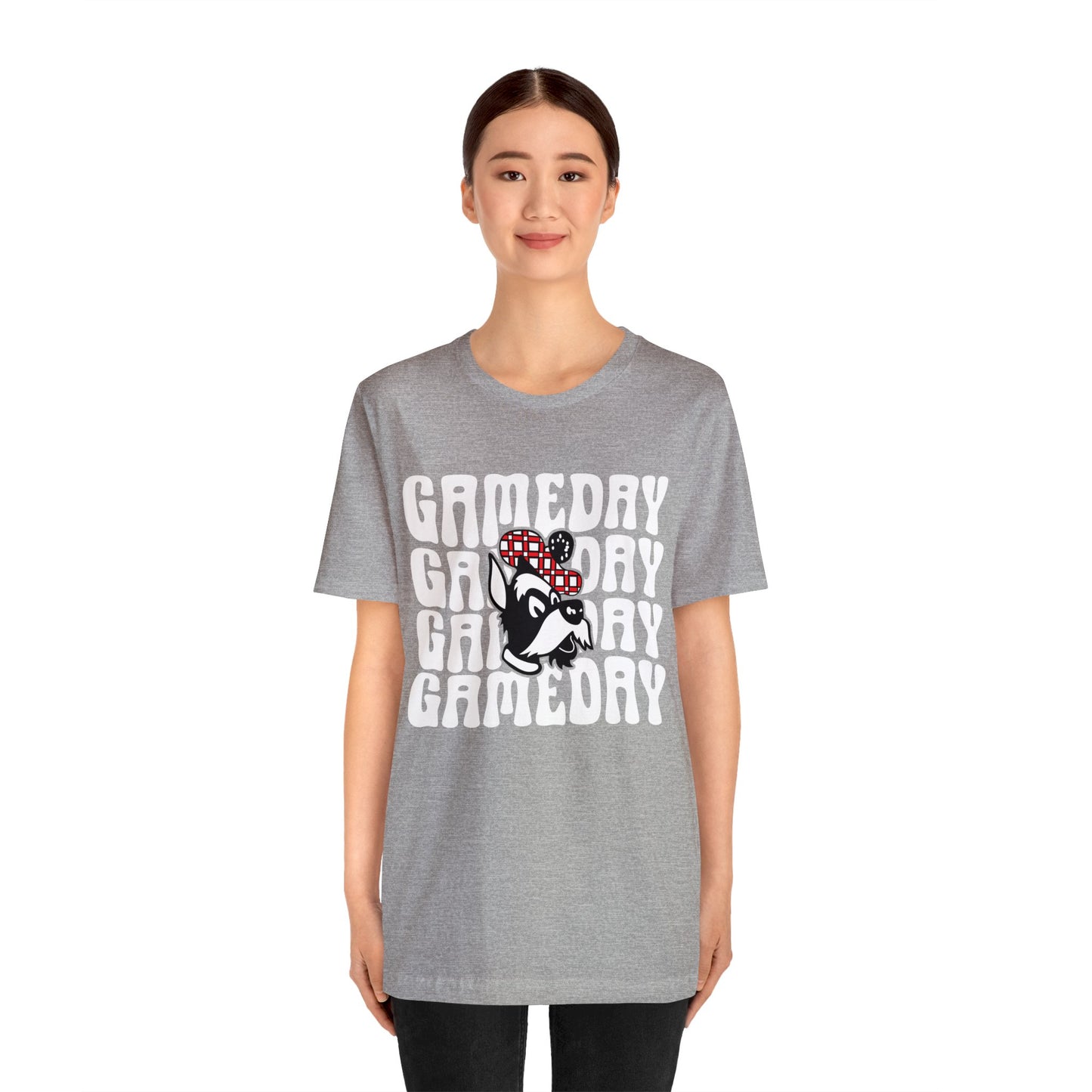 Glasgow Scotties Gameday Tee Adult Unisex Jersey Short Sleeve Tee in Black, Red, or Grey