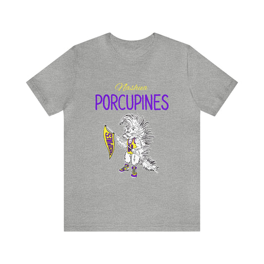 Nashua Porcupines Unisex Jersey Short Sleeve Tee