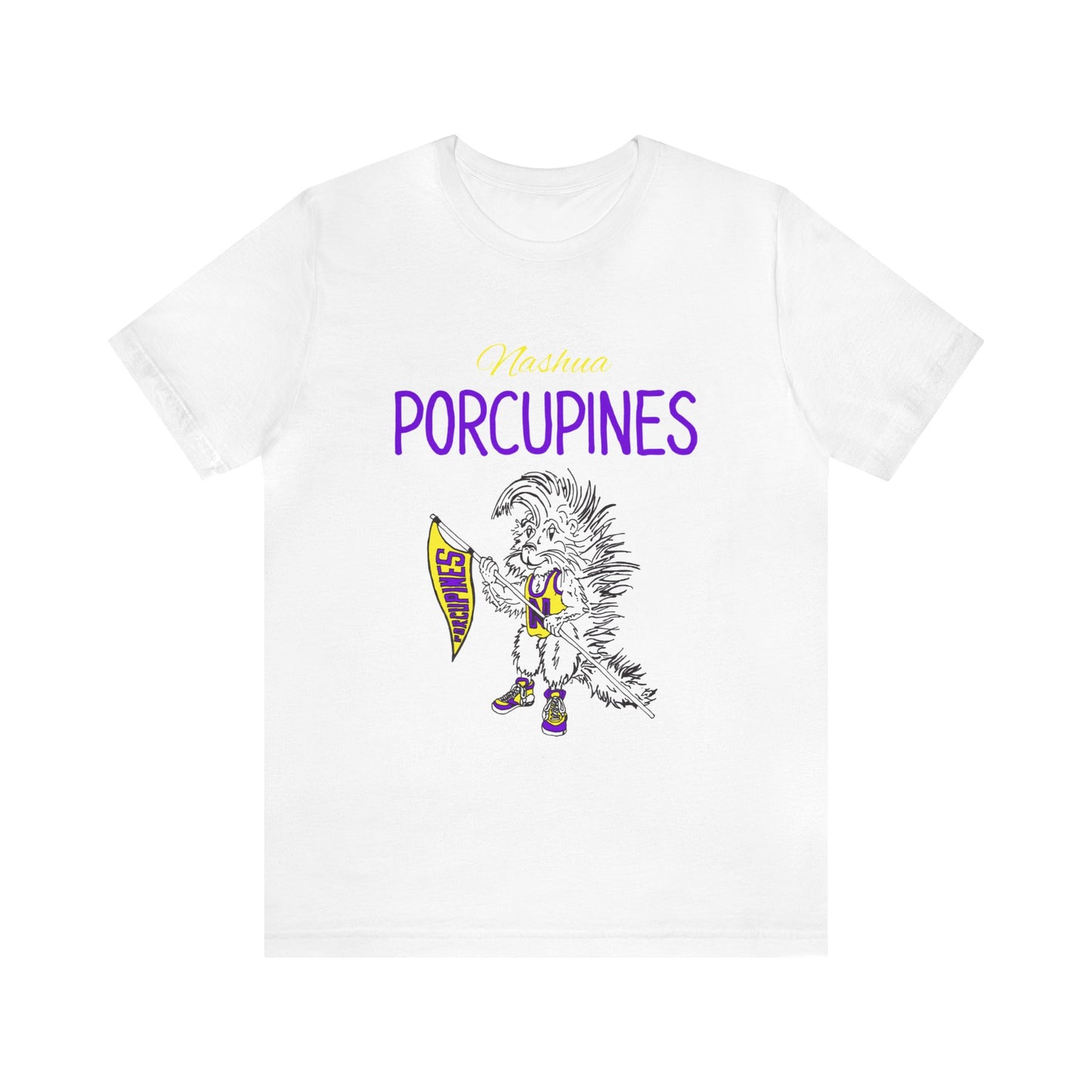 Nashua Porcupines Unisex Jersey Short Sleeve Tee