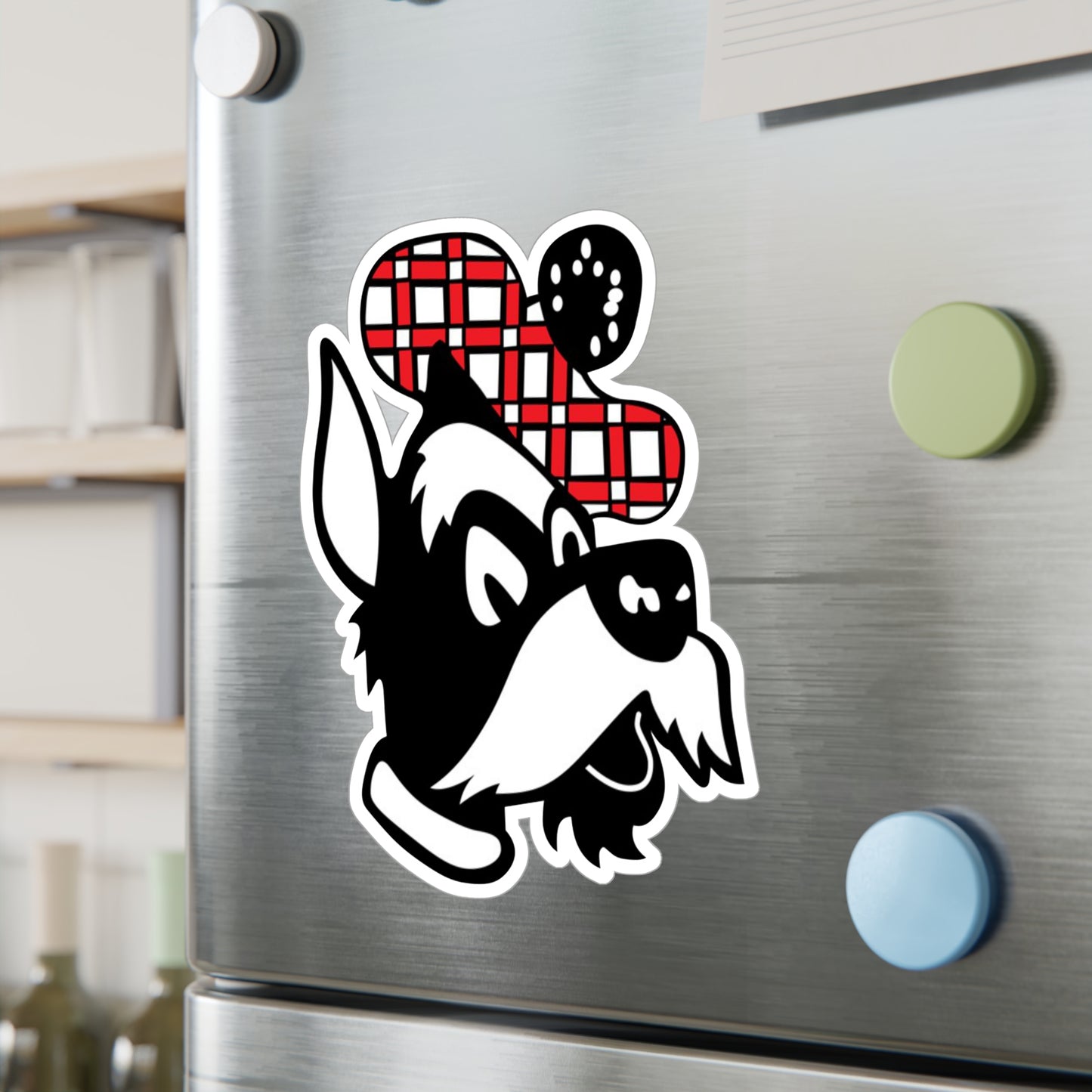 Glasgow Scotties Kiss-Cut Vinyl Decal in 4 sizes