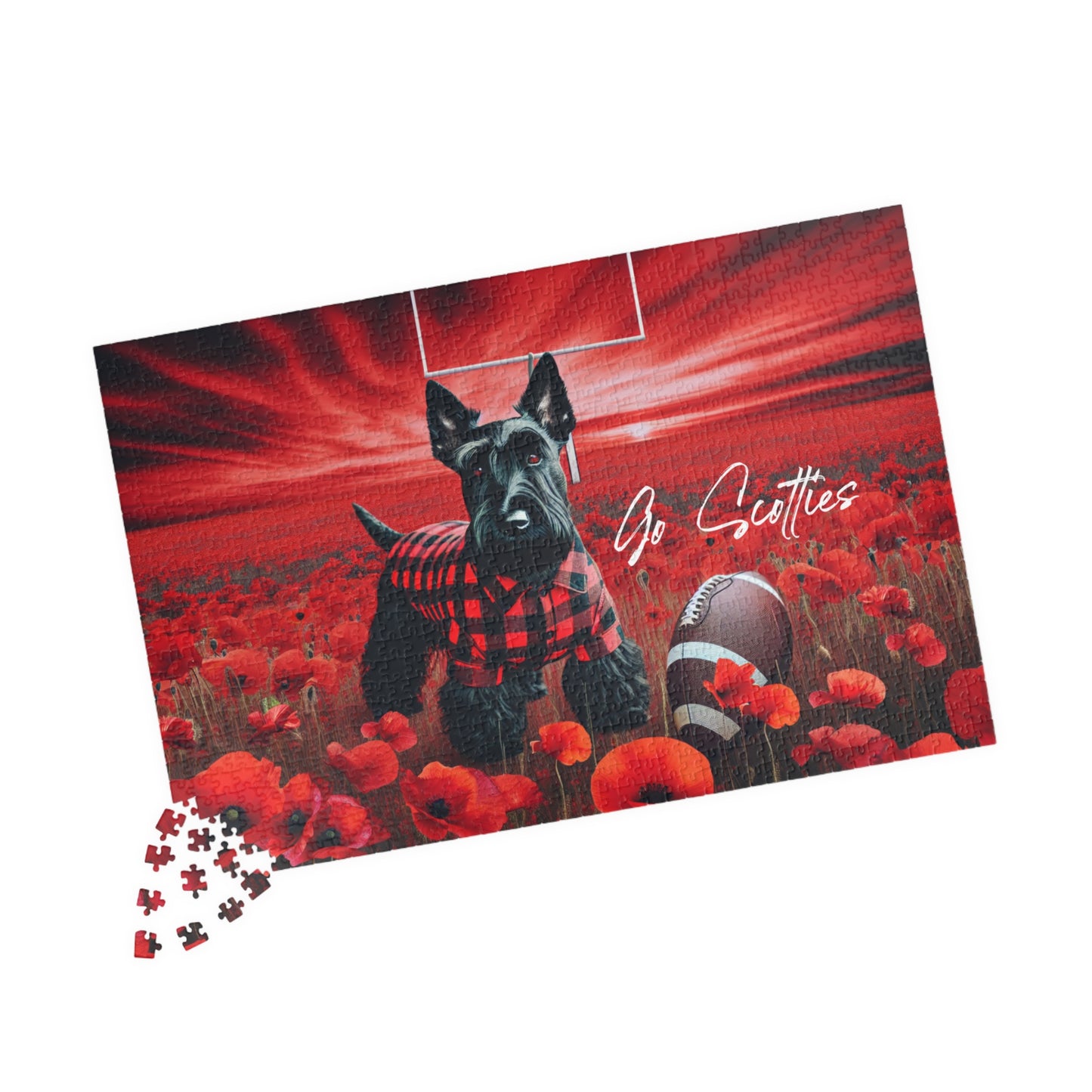 Puzzle- Scottie Red Rumble (110, 252, 520, 1014-piece)