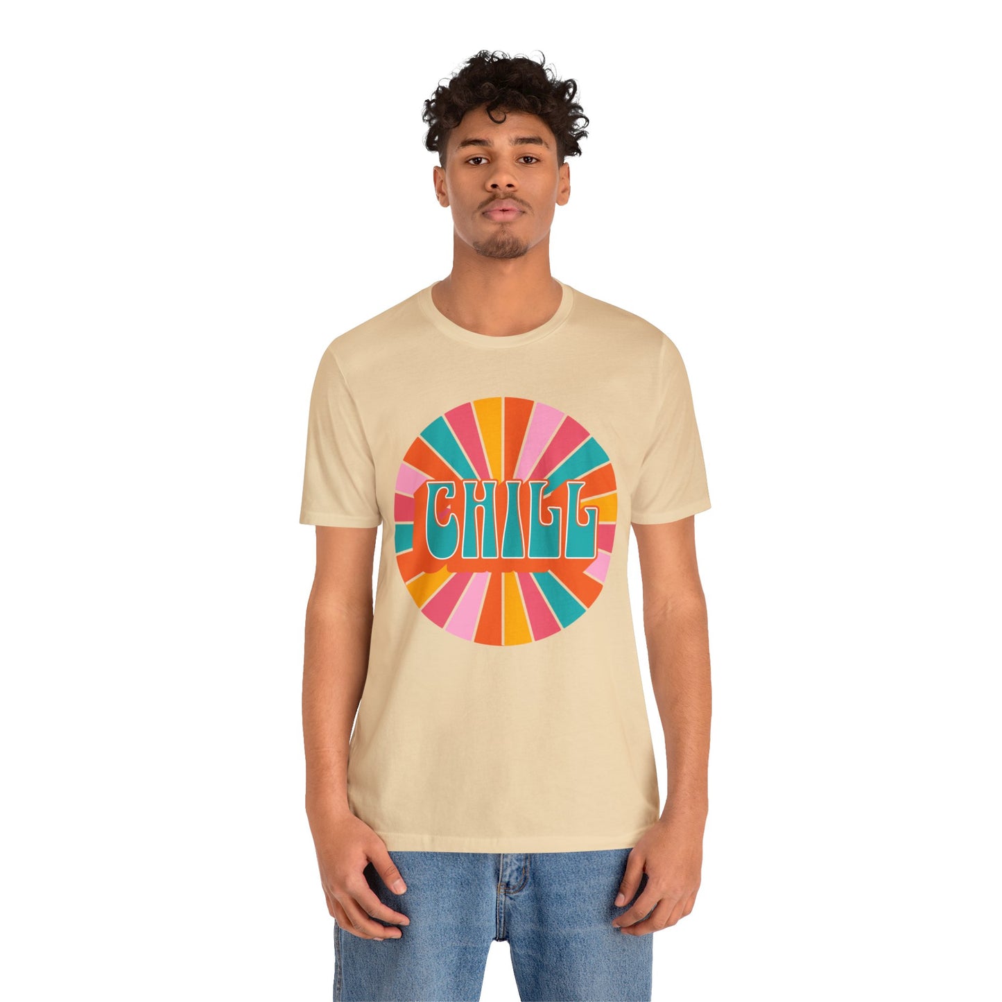 SolLingo Tee Chill Adult Unisex Jersey Short Sleeve Tee Available in 11 colors