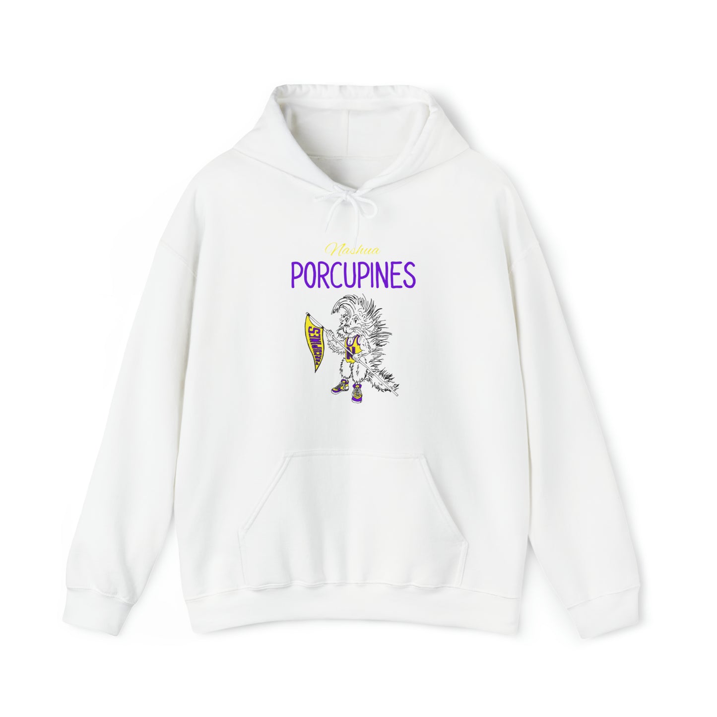 Nashua Porcupines Unisex Heavy Blend™ Hooded Sweatshirt