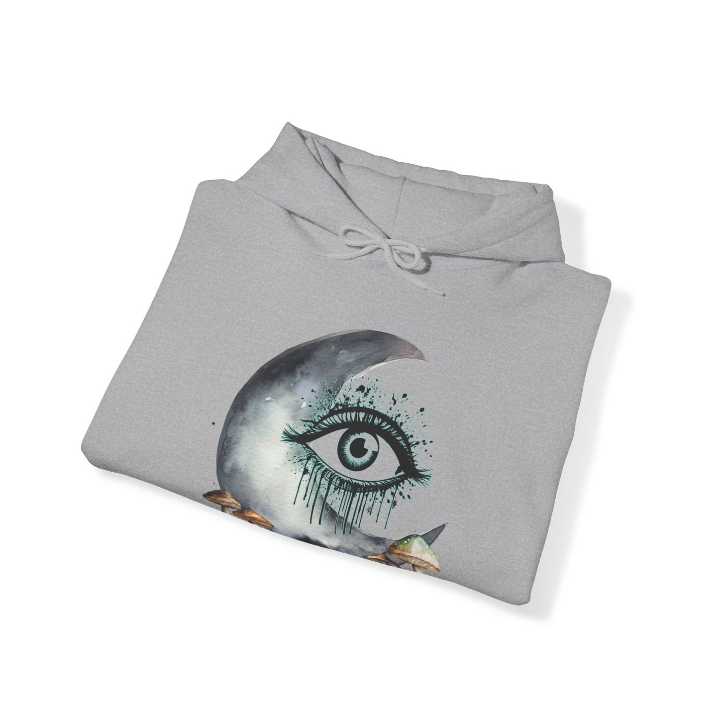 SolLingo Third Eye Moon Unisex Heavy Blend™ Hooded Sweatshirt