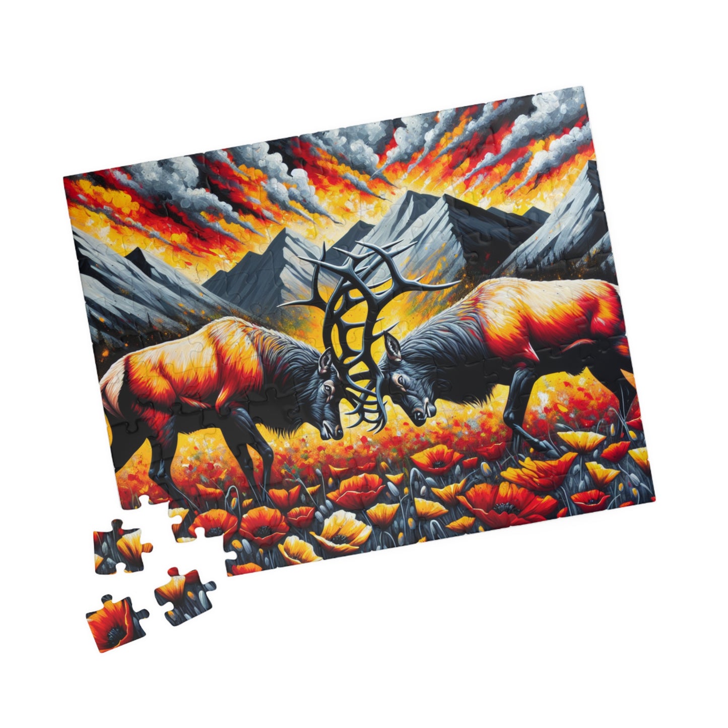 Puzzle- The Battle (110, 252, 520, 1014-piece)