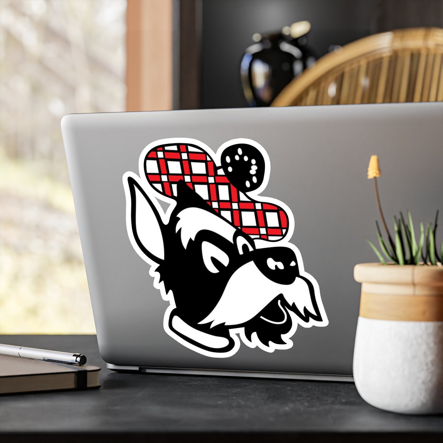 Glasgow Scotties Kiss-Cut Vinyl Decal in 4 sizes