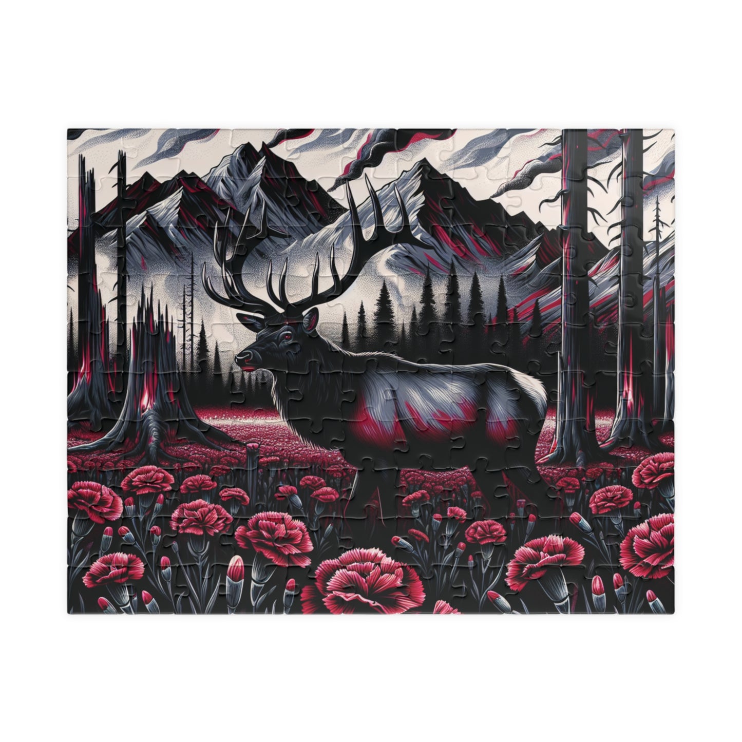 Puzzle- Phantom Elk (110, 252, 520, 1014-piece)