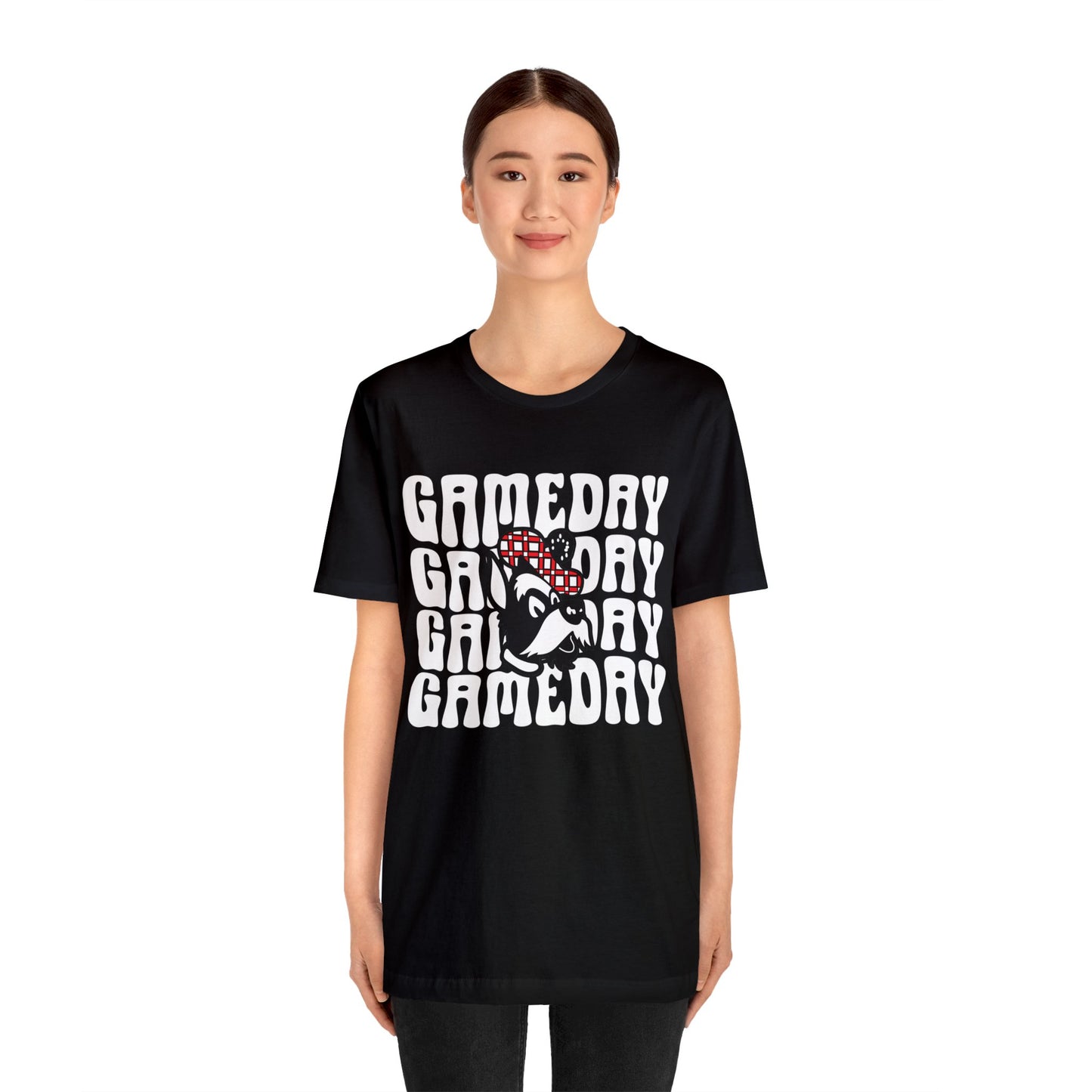 Glasgow Scotties Gameday Tee Adult Unisex Jersey Short Sleeve Tee in Black, Red, or Grey